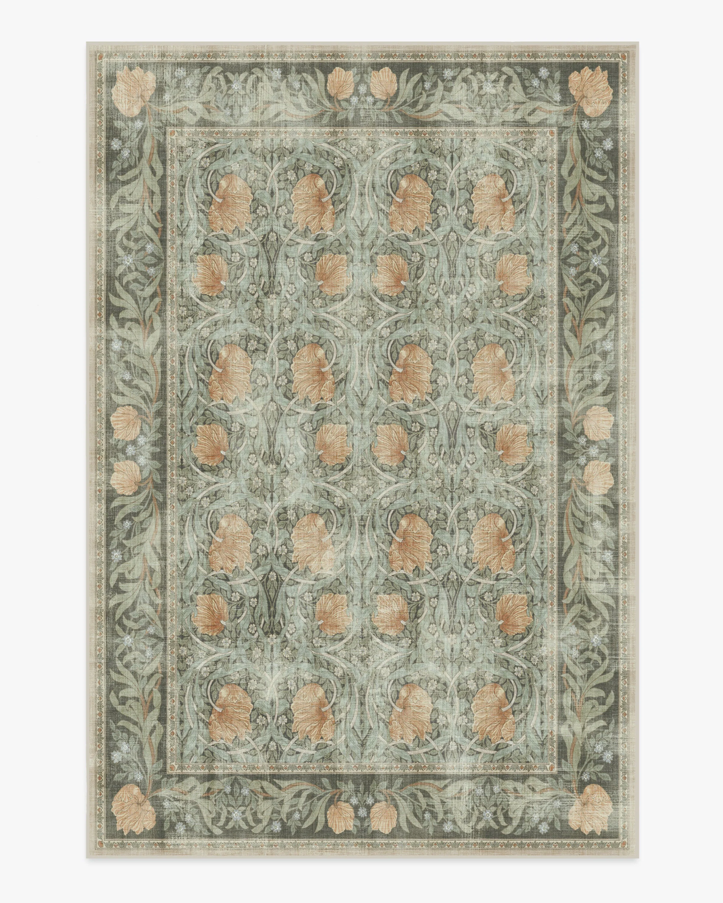 Pimpernel Jade Rug by Morris & Co.