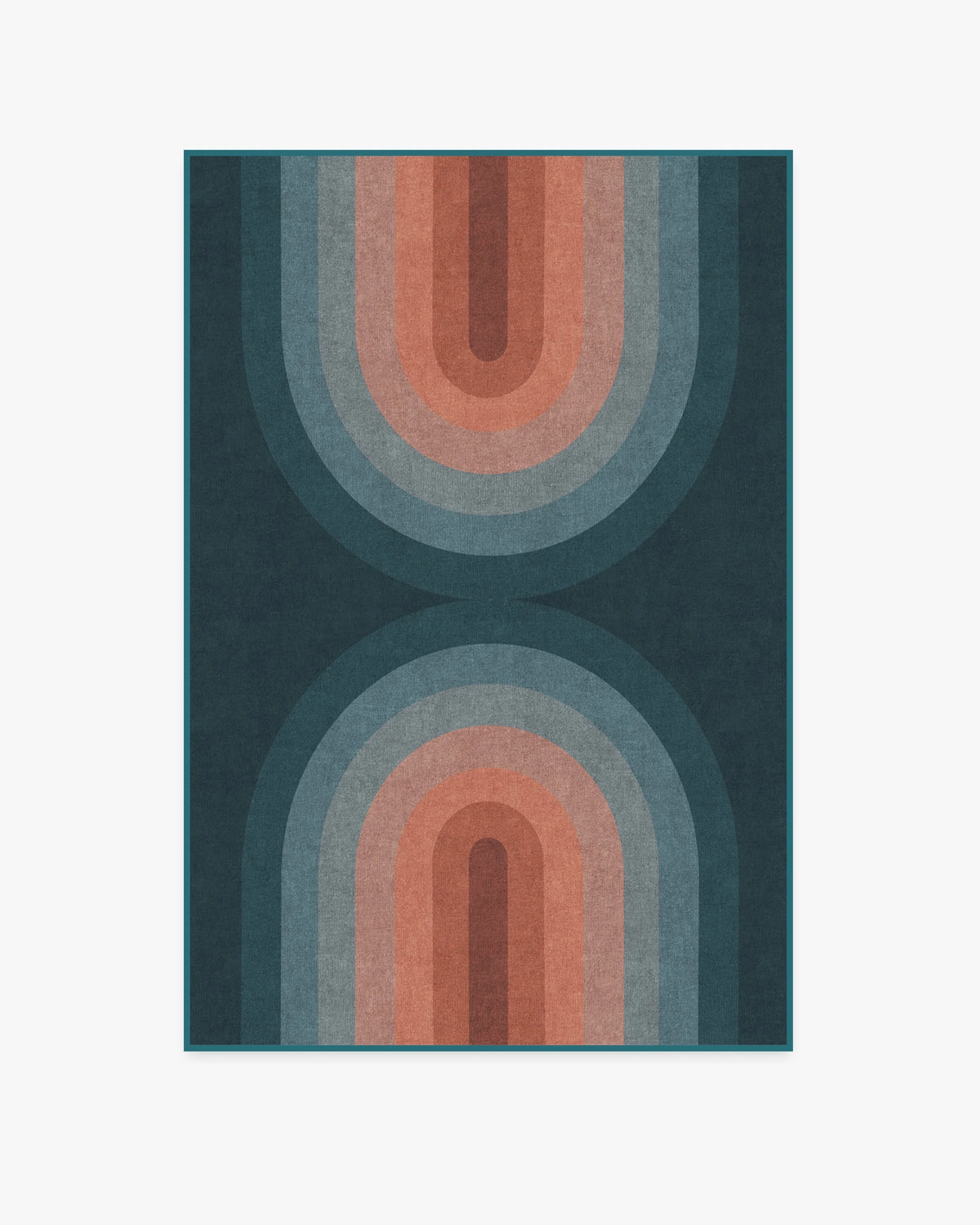 Absida Teal Rug