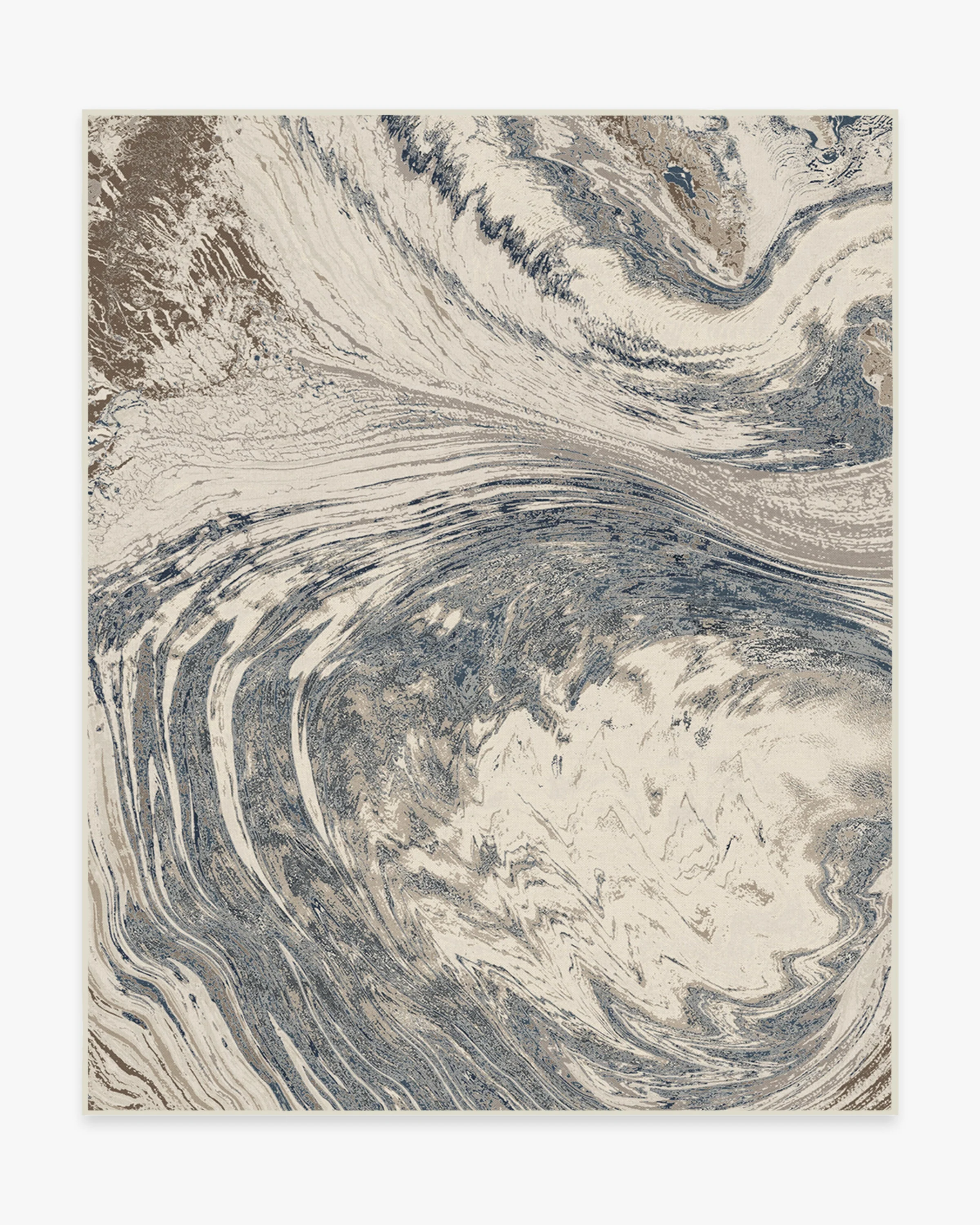 Malaspina Dusk Blue Flatwoven Rug