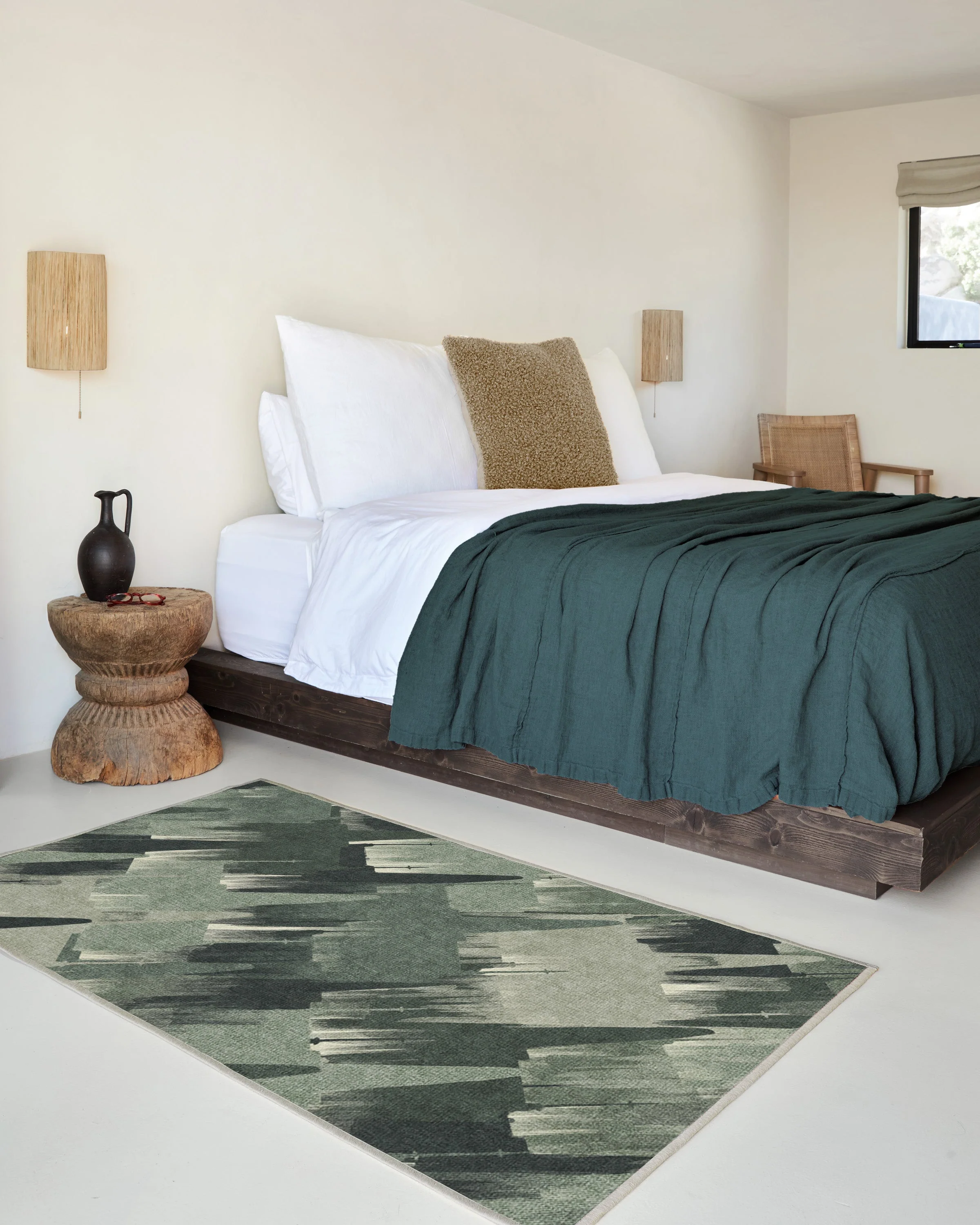 Rogue Squadron Dark Sage Flatwoven Rug
