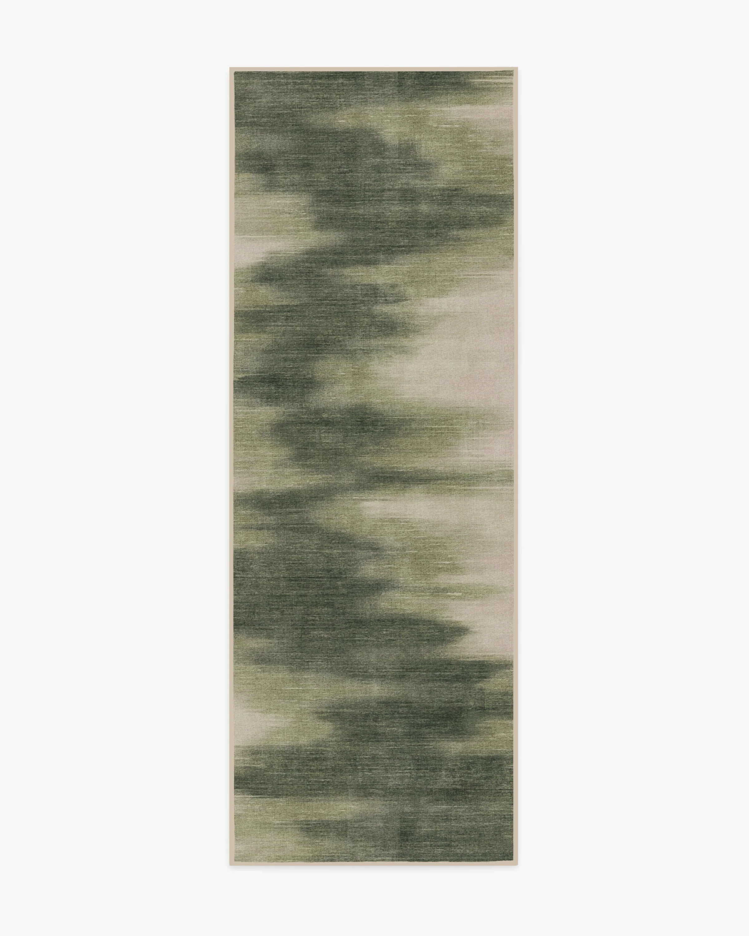 Cassis Olive Flatwoven Rug by Nina Takesh