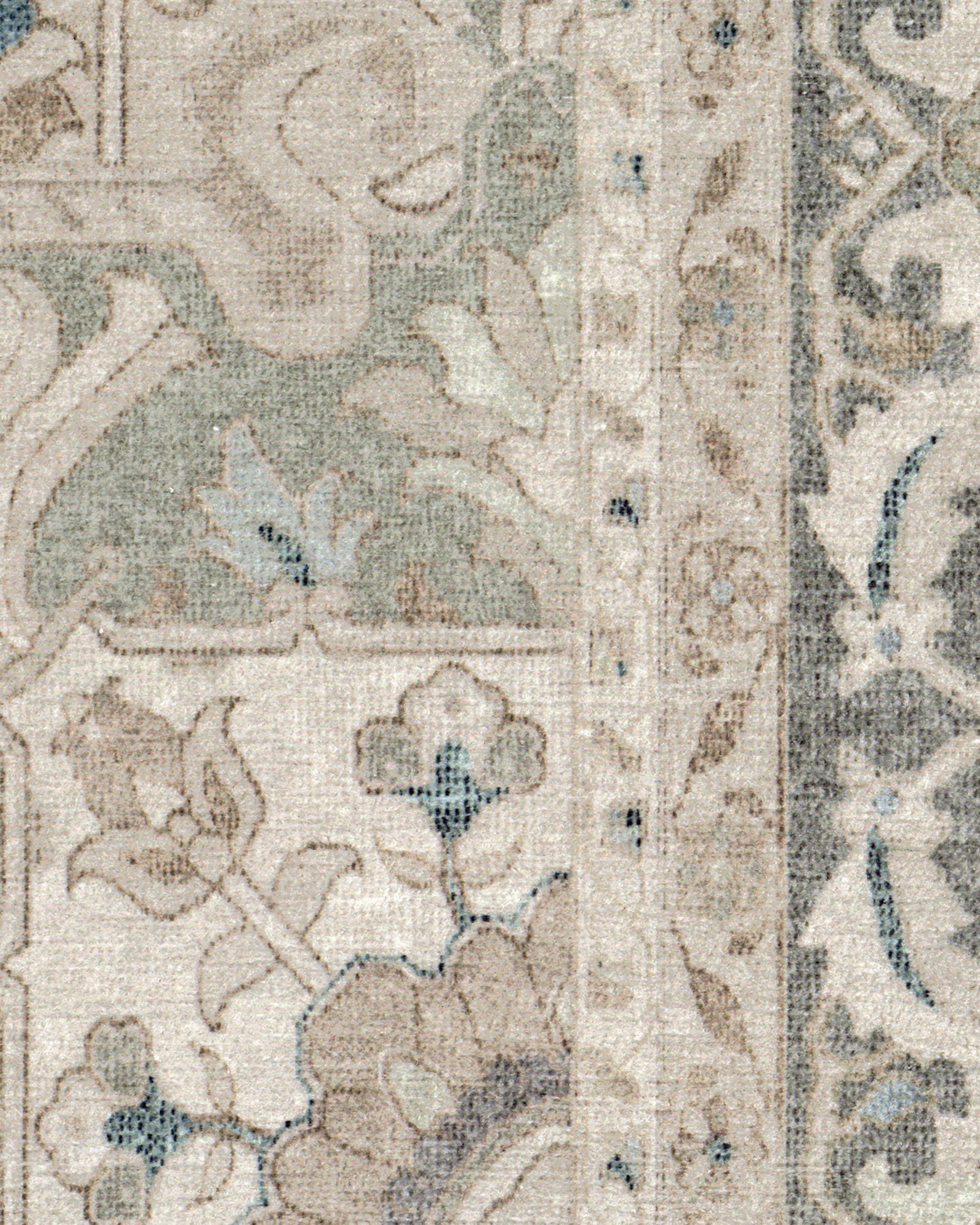 Hendesi Heriz Abalone Rug