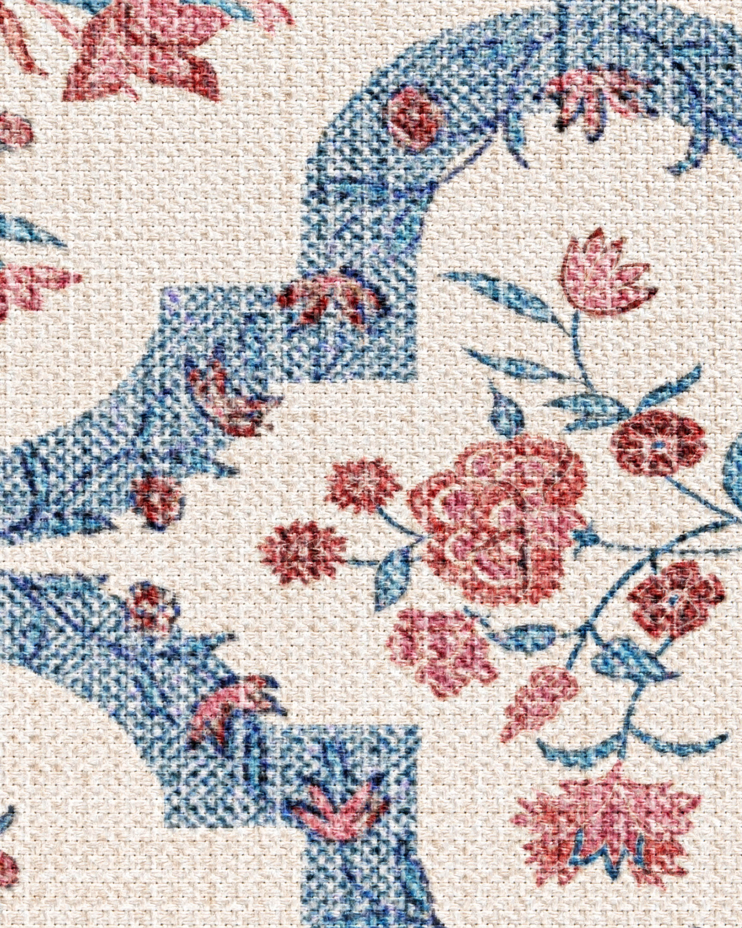 Elodie Currant & Ocean Outdoor Rug