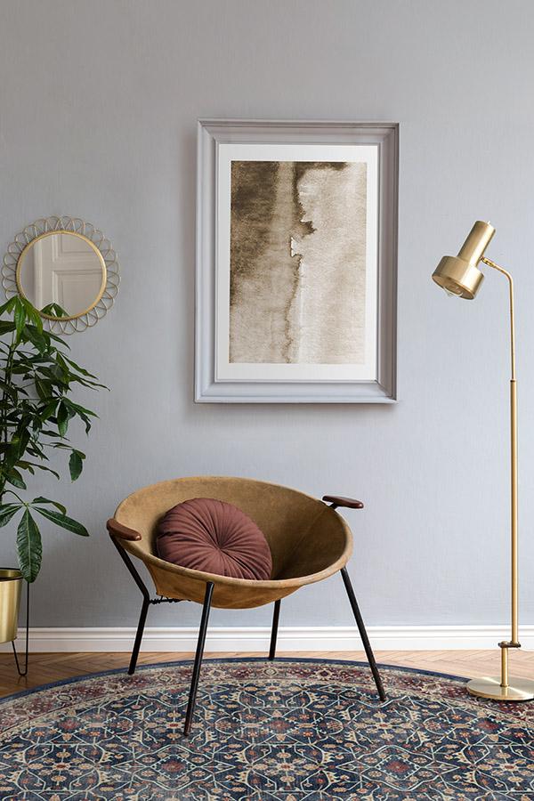Celestine Sapphire Flatwoven Rug