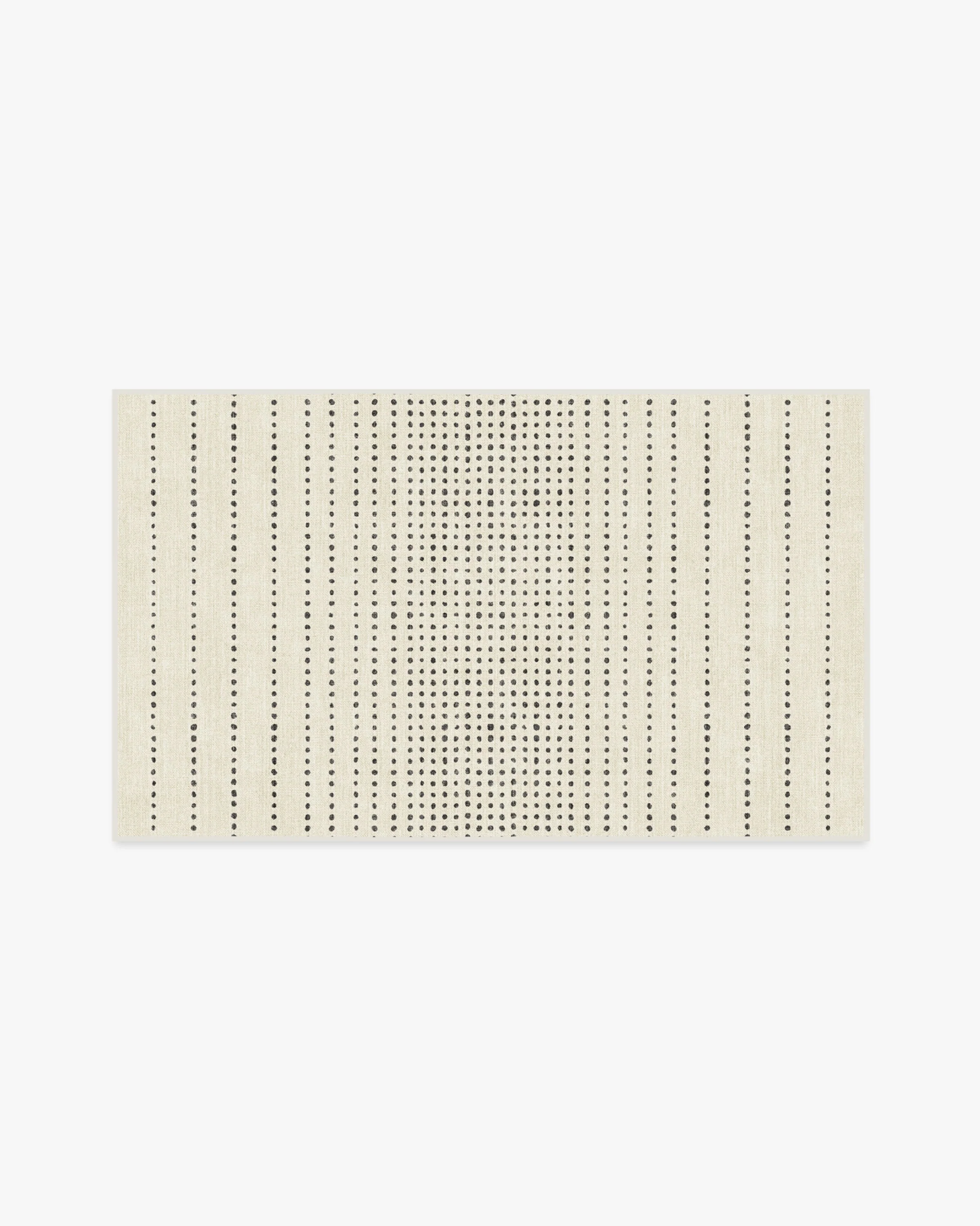Array Black & Ivory Flatwoven Rug