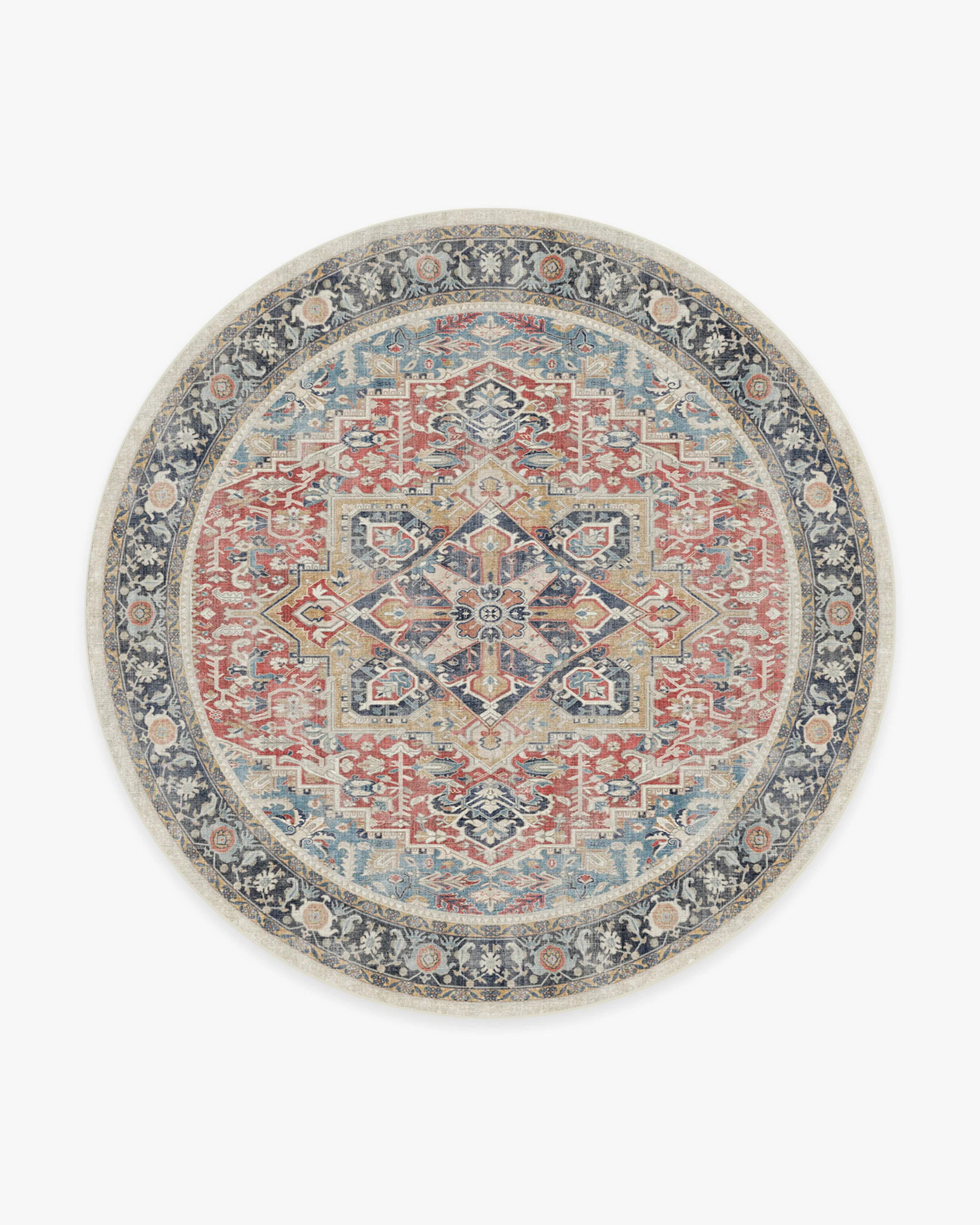 Kamran Cayenne Red Flatwoven Rug
