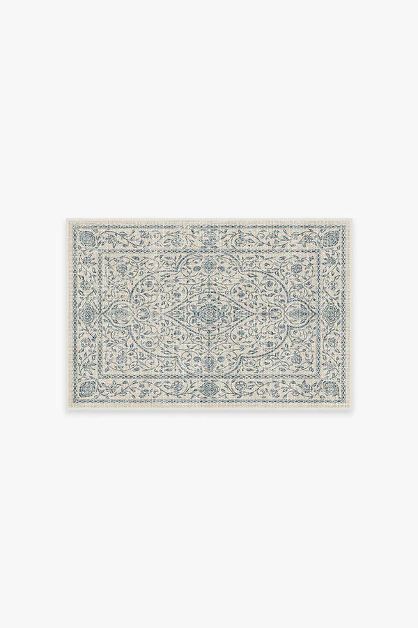Vianna Blue & Ivory Rug
