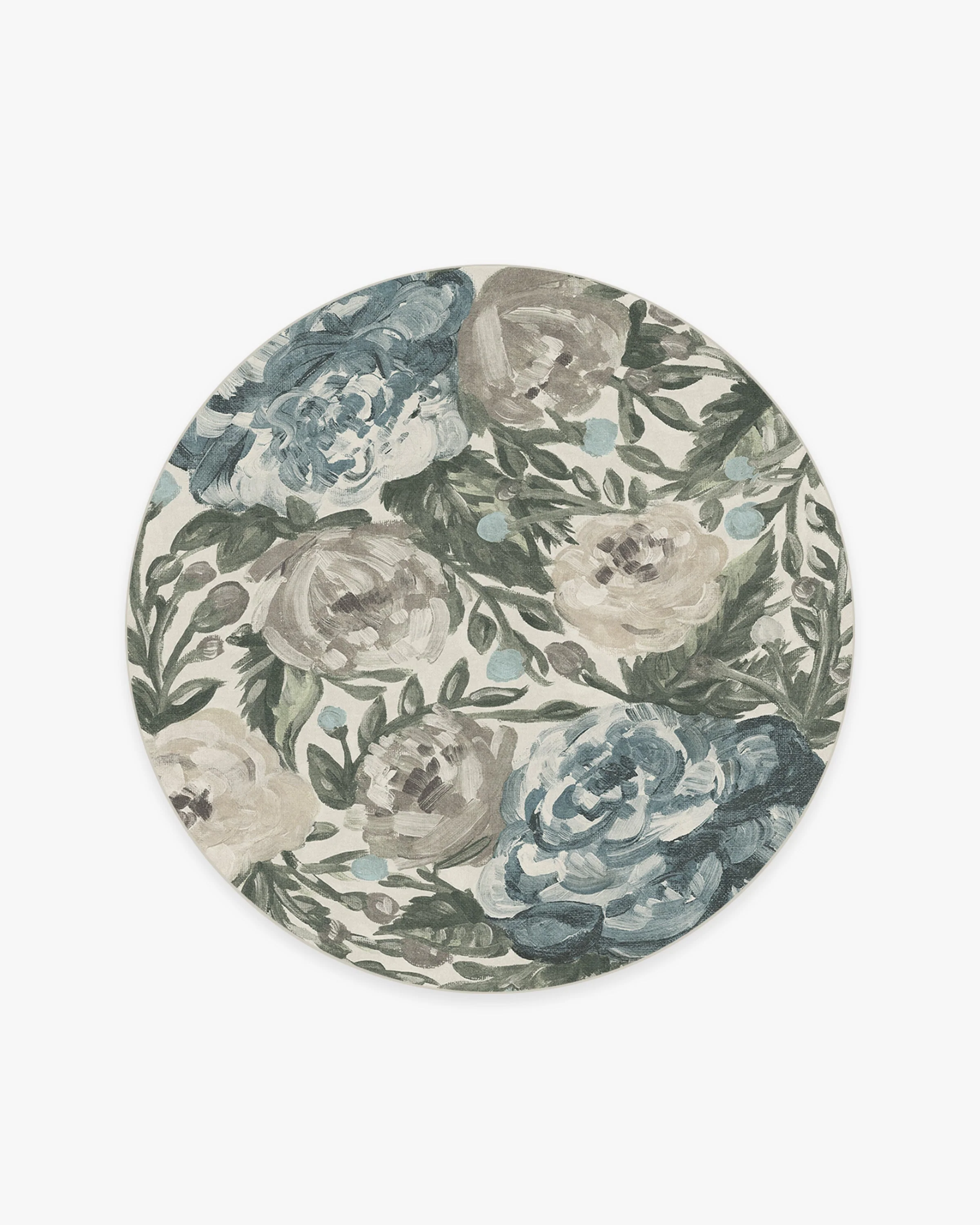 Camellia Jade Flatwoven Rug