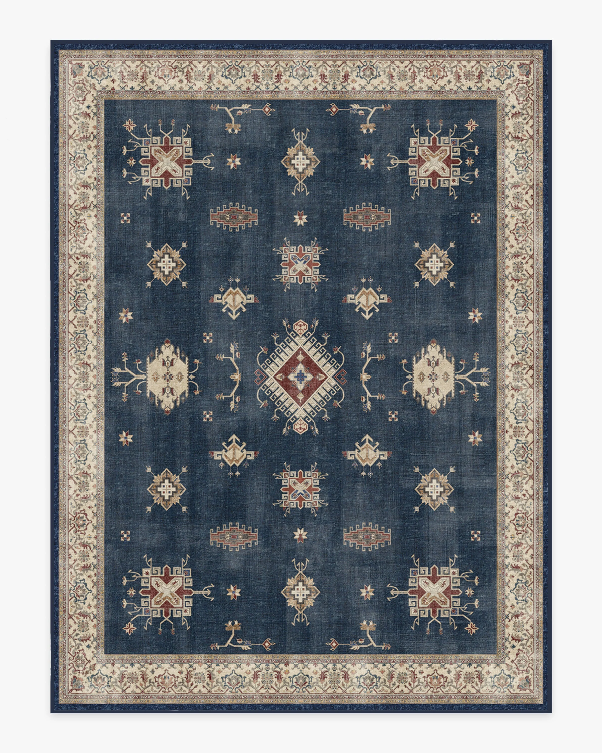 Verena Sapphire Flatwoven Rug
