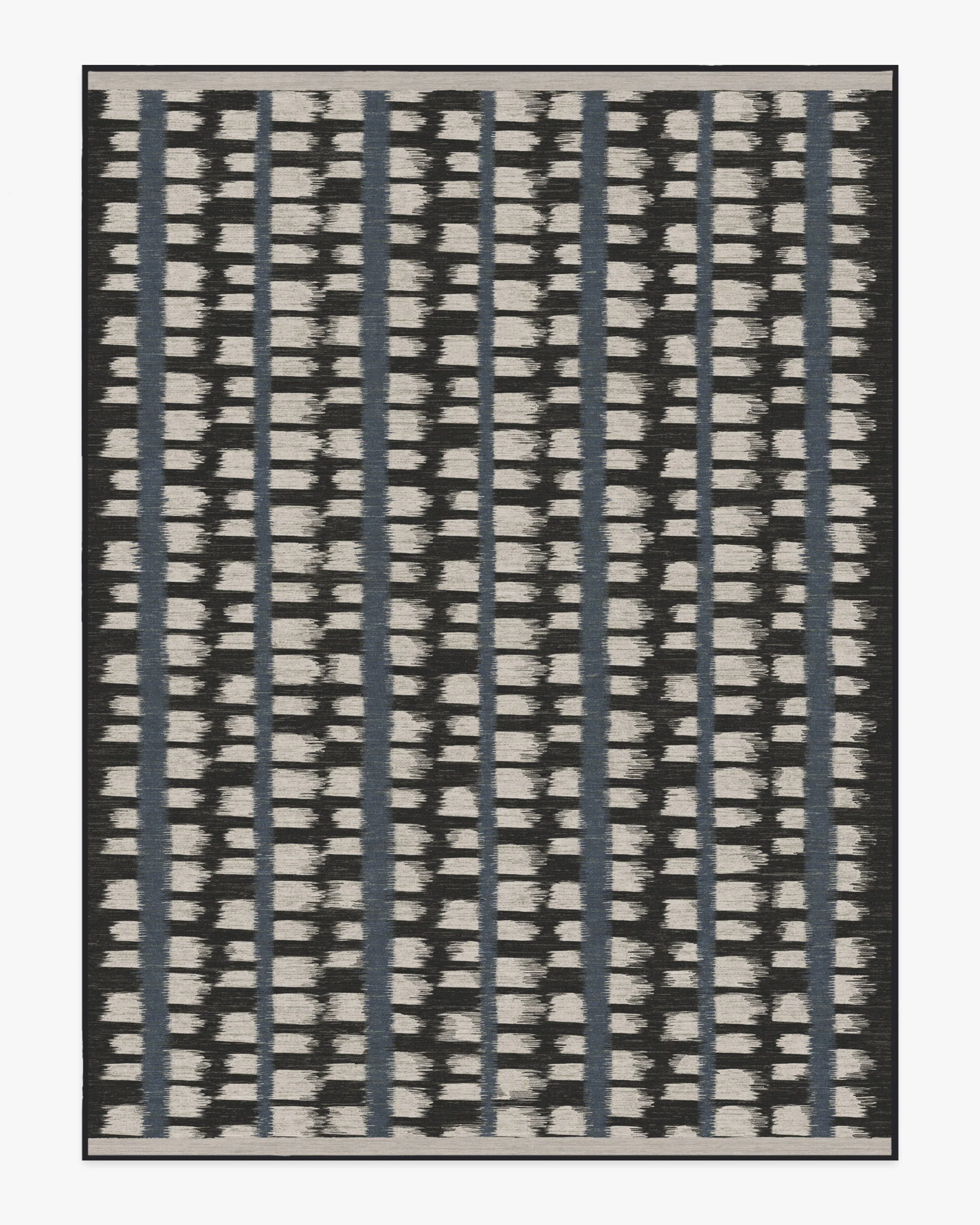 Berlin Charcoal & Sand Flatwoven Rug by Michael Michalsky