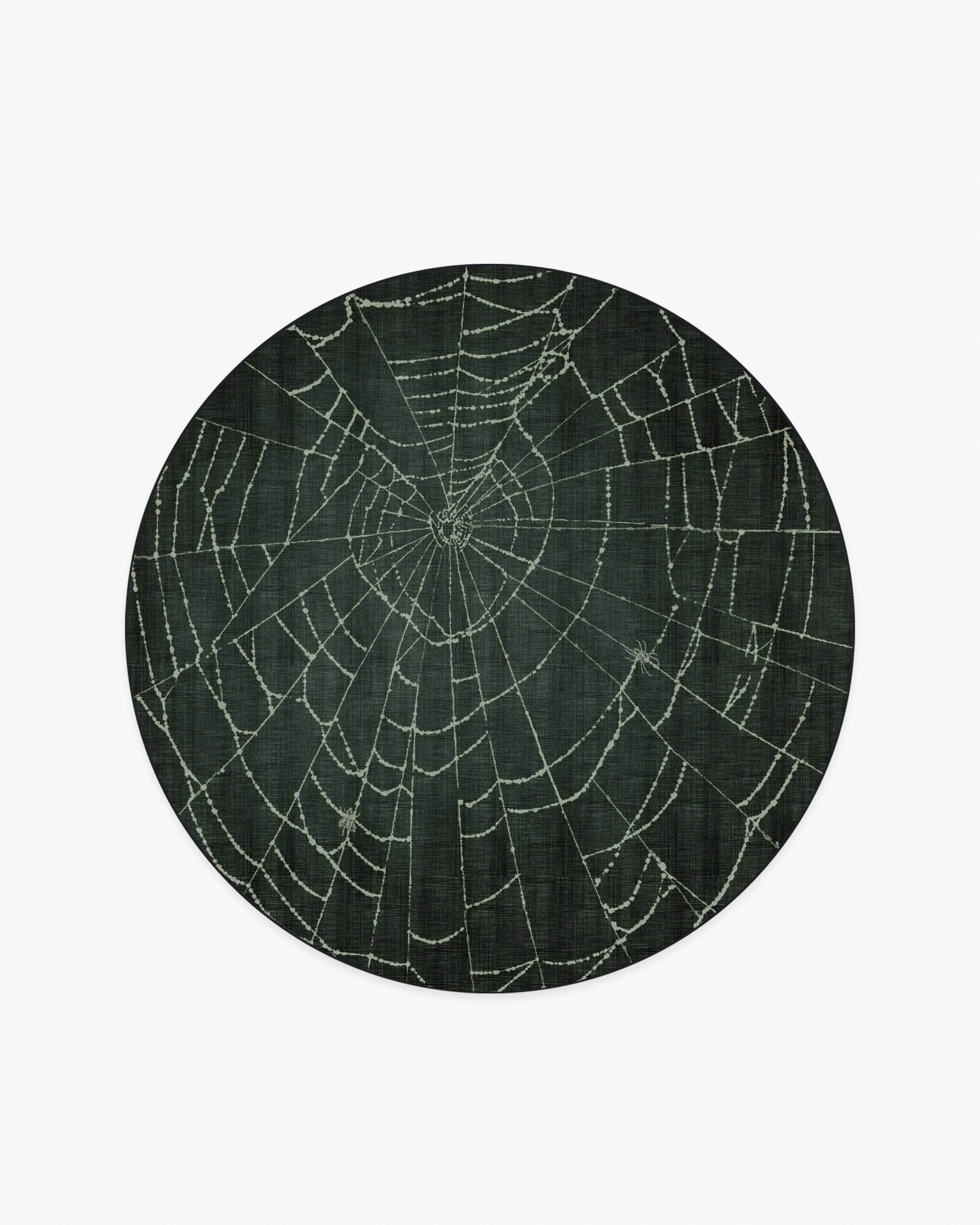 Web Soft Black Flatwoven Rug