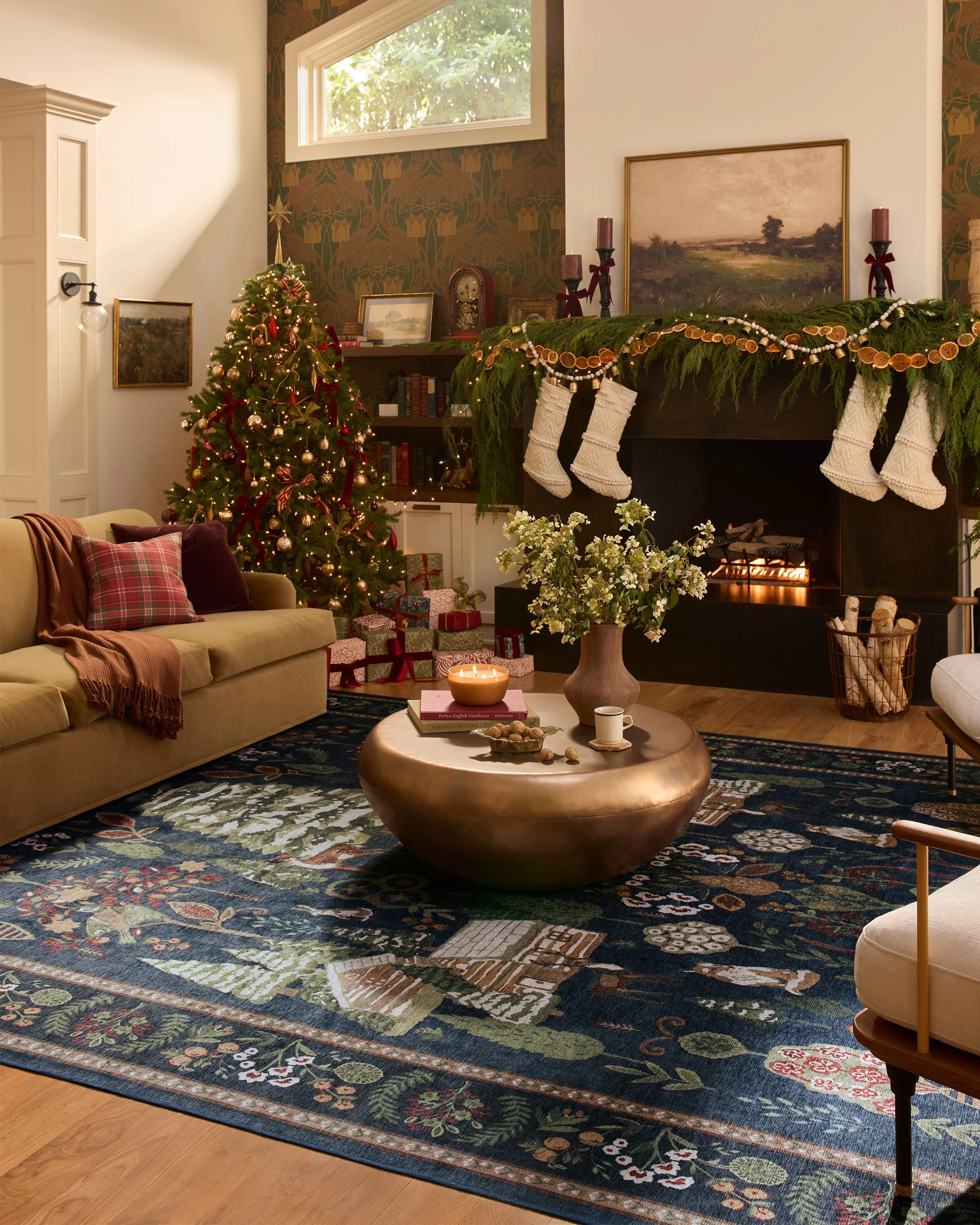 Juniper Midnight Blue Flatwoven Rug