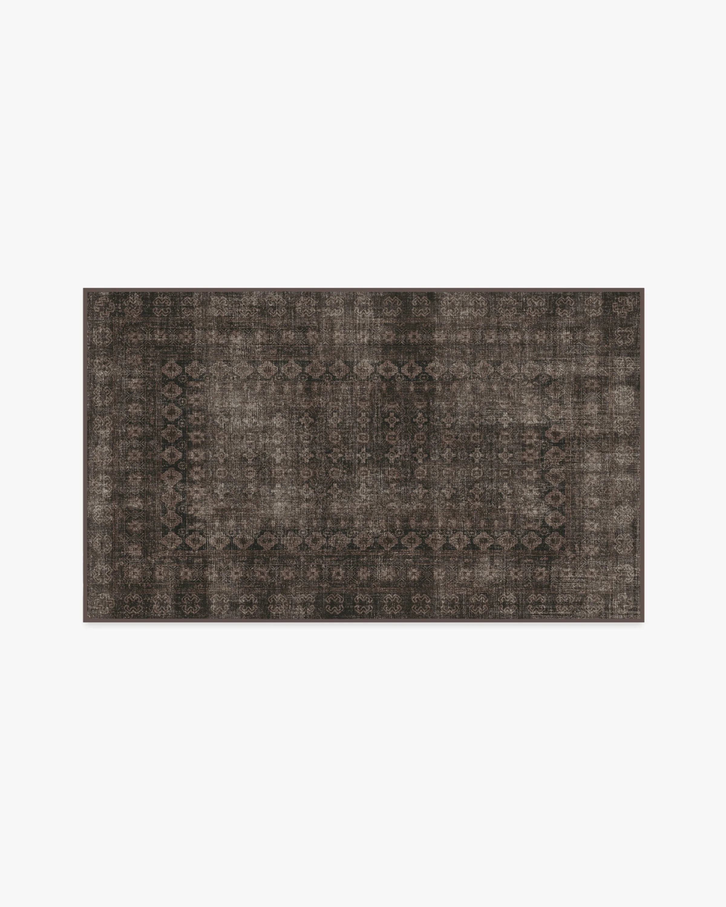 Cyrus Black Flatwoven Rug