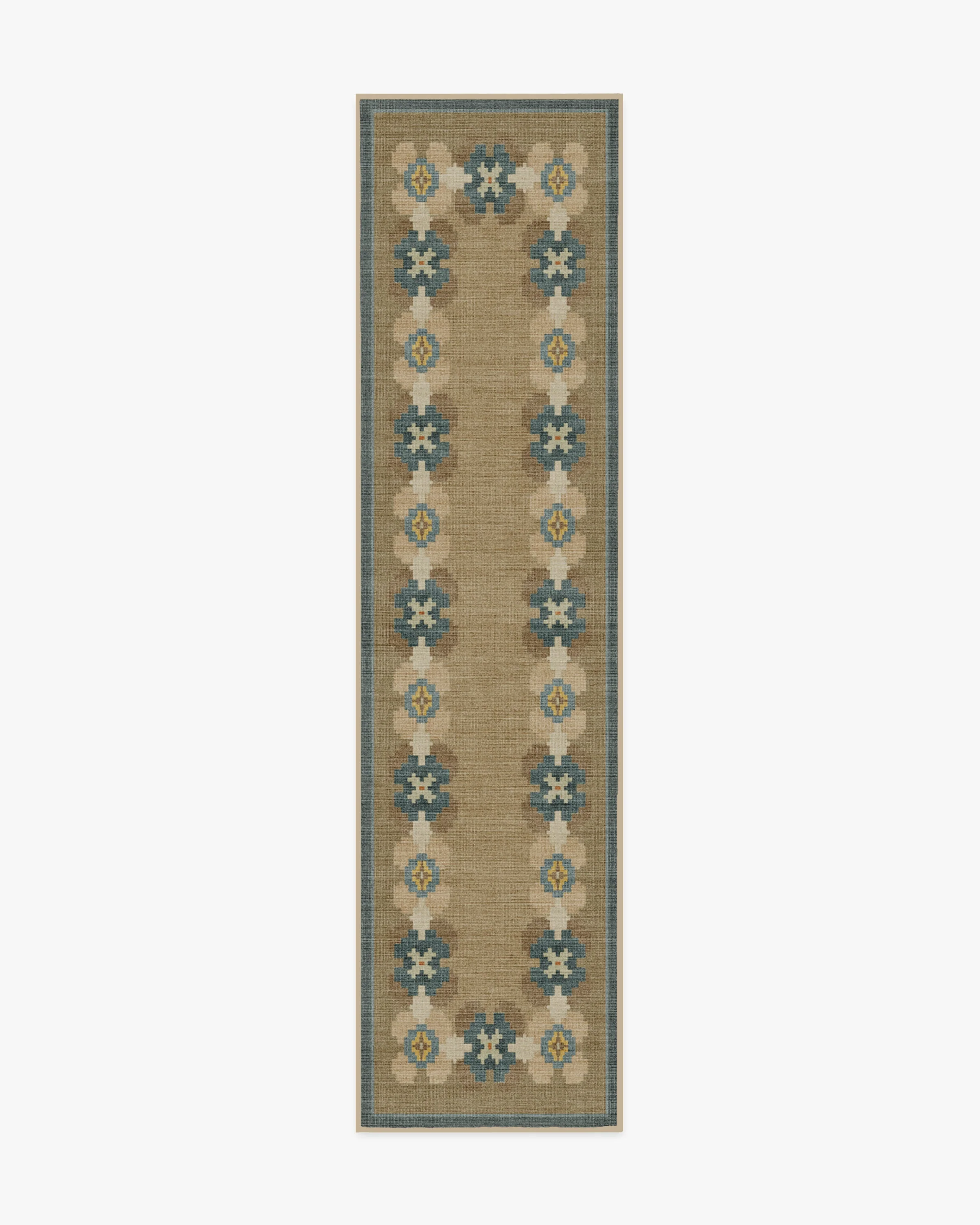 Aster Soft Blue Re-Jute Rug