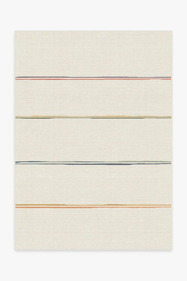 Stella Ivory Rainbow Rug by The Home Edit