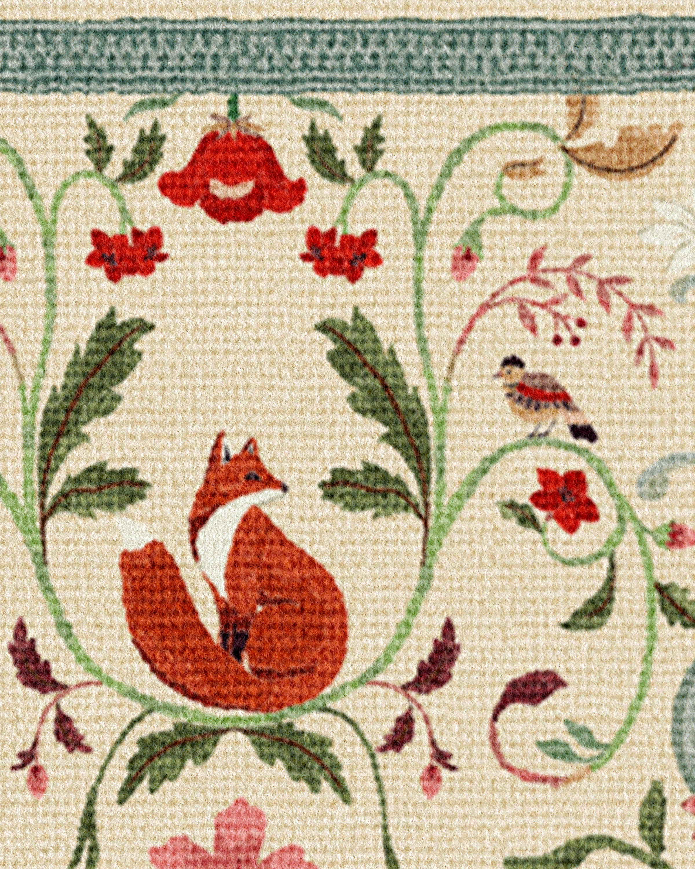 Foxfen Cream Large Doormat