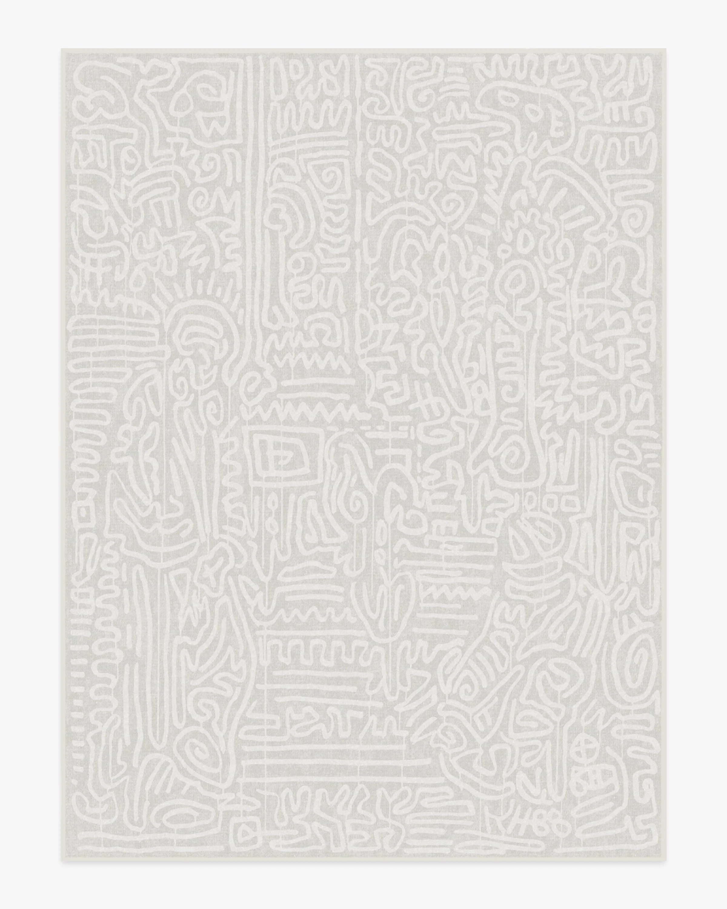 Freestyle Pearl Rug by Keith Haring