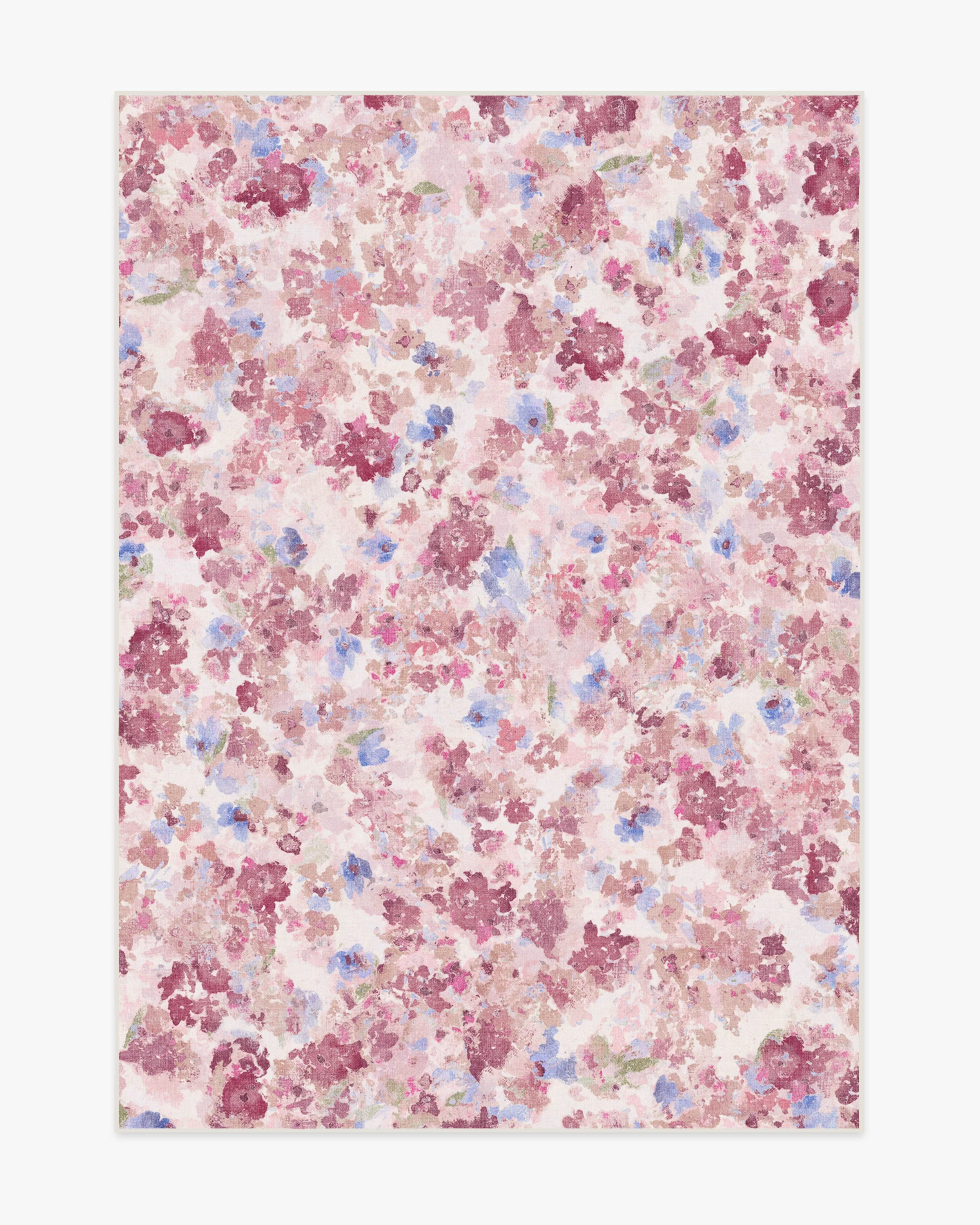 Camille Multicolor Pink Flatwoven Rug