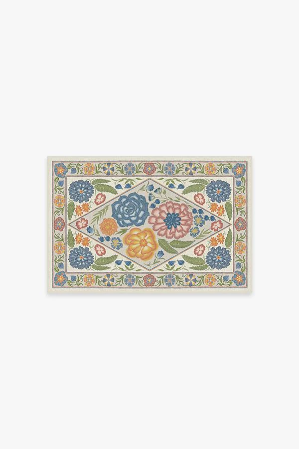 Prado Blue Bouquet Rug