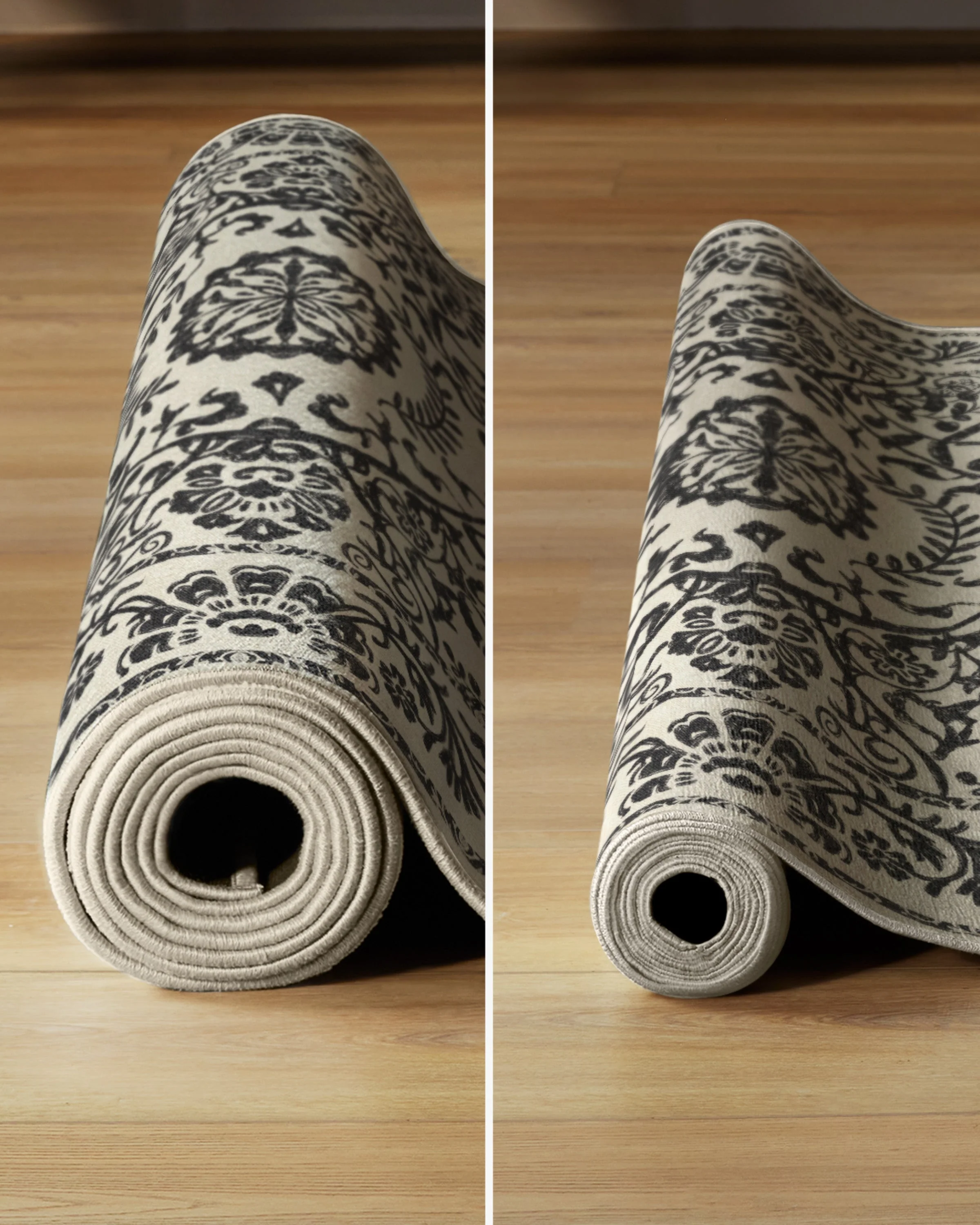 Delphina Black & White Rug