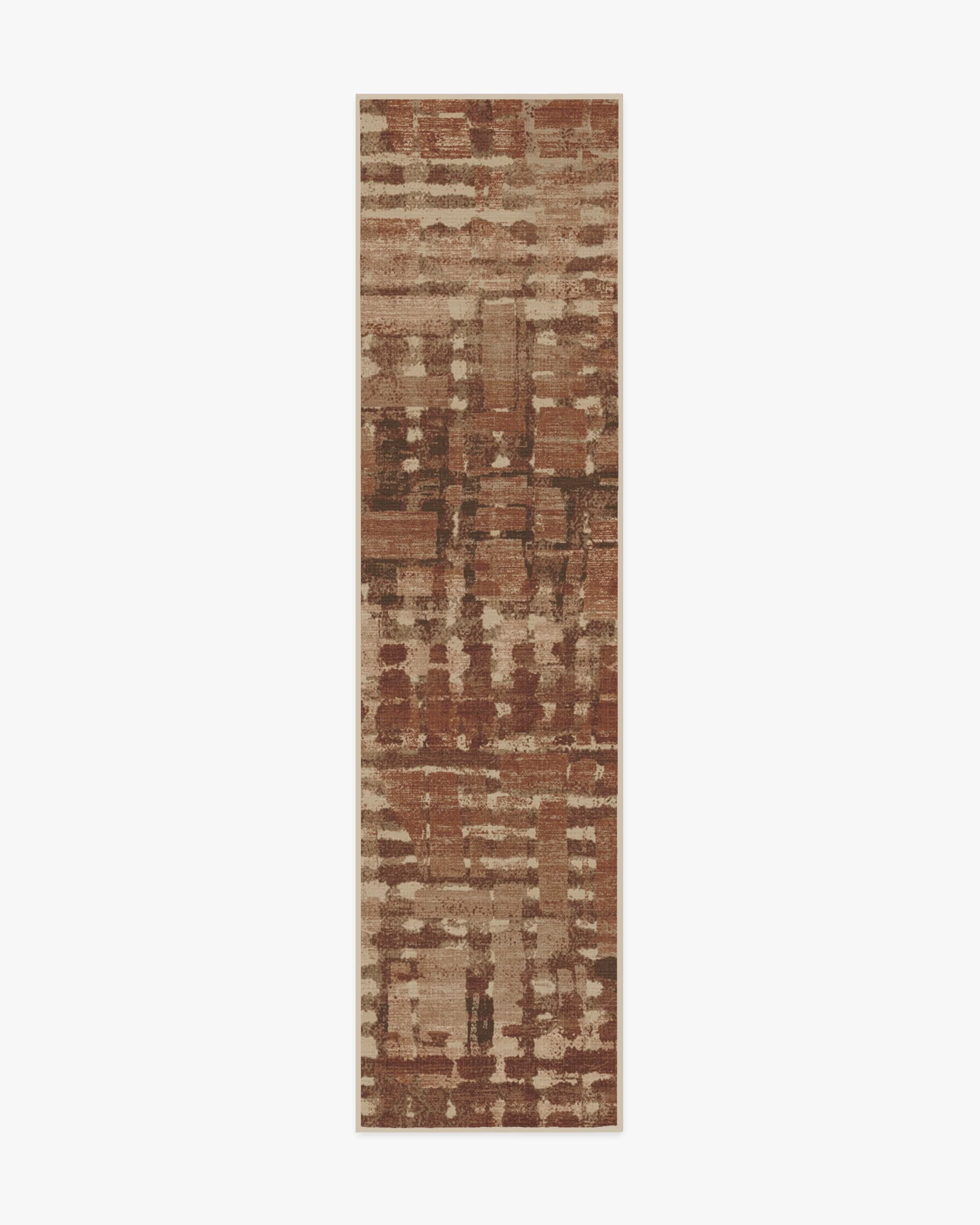 Brooklyn Copper Clay Rug by Architectural Digest