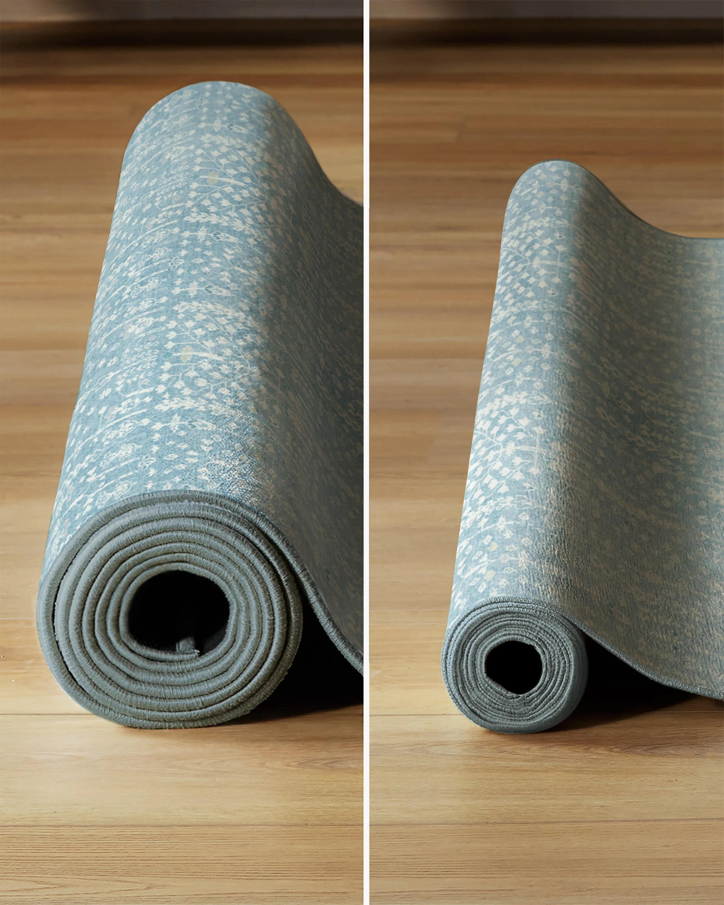 Palmetto Coastal Blue Rug by Gray Malin