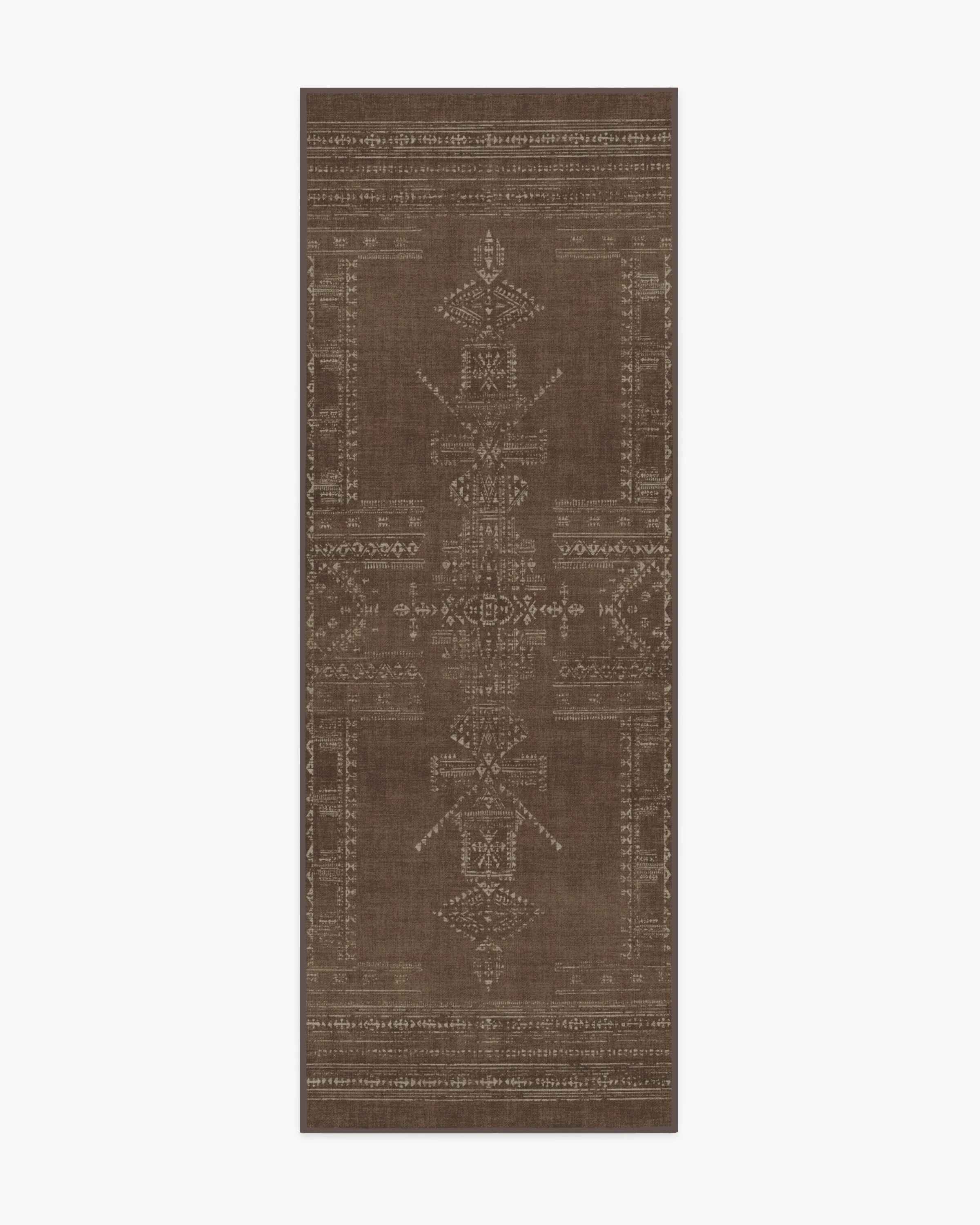 Amira Brown Flatwoven Rug by Martyn Lawrence Bullard