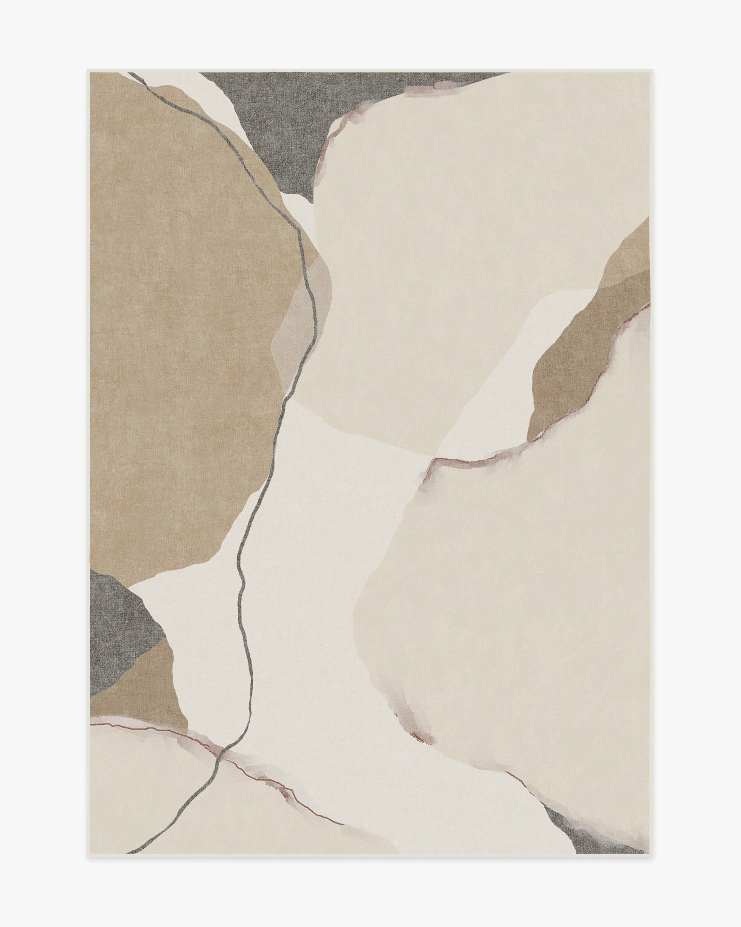 Loire Ivory Quartz Rug by Nina Takesh