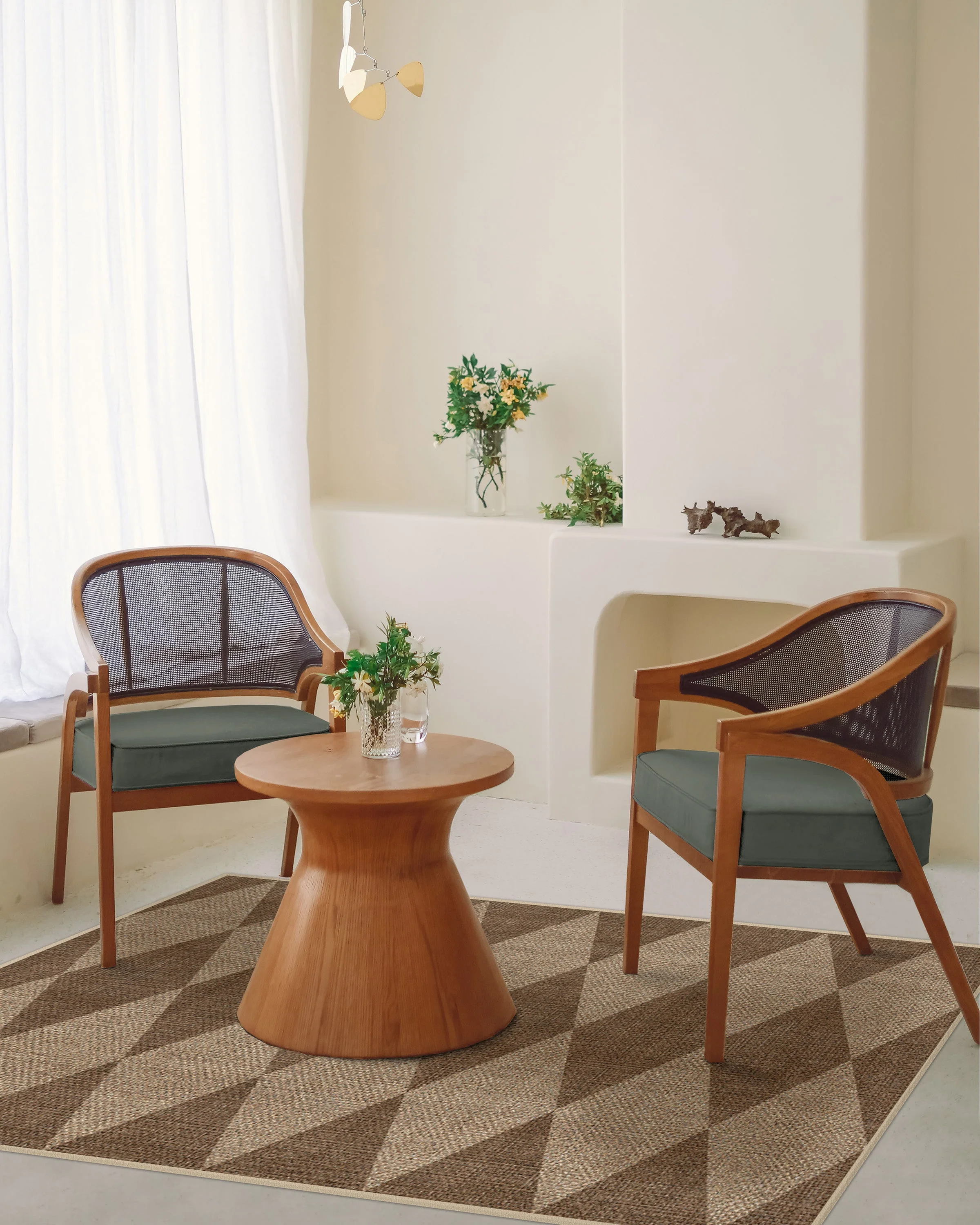 Palazzo Latte Brown Re-Jute Rug
