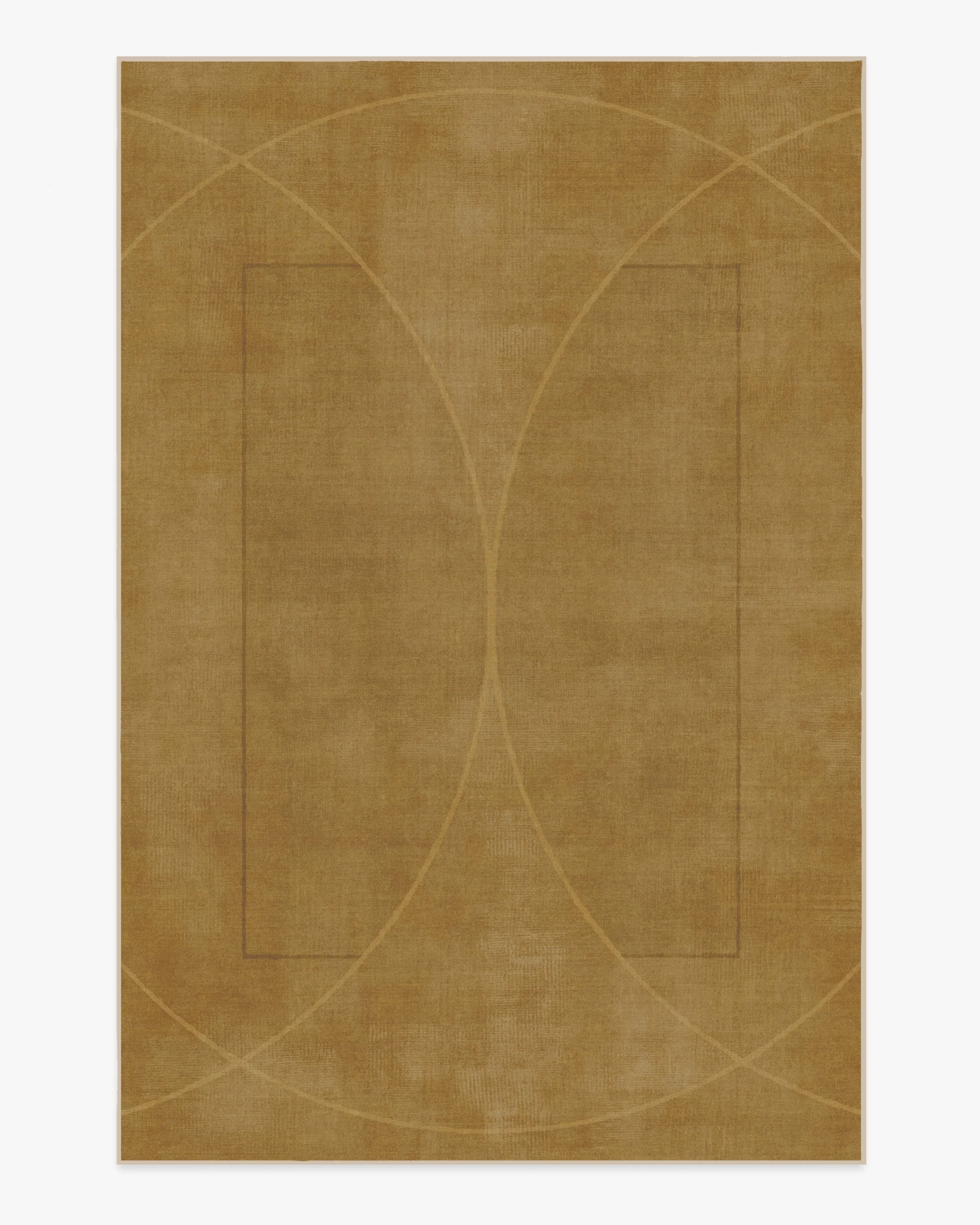 Ayla Gold Flatwoven Rug by Architectural Digest