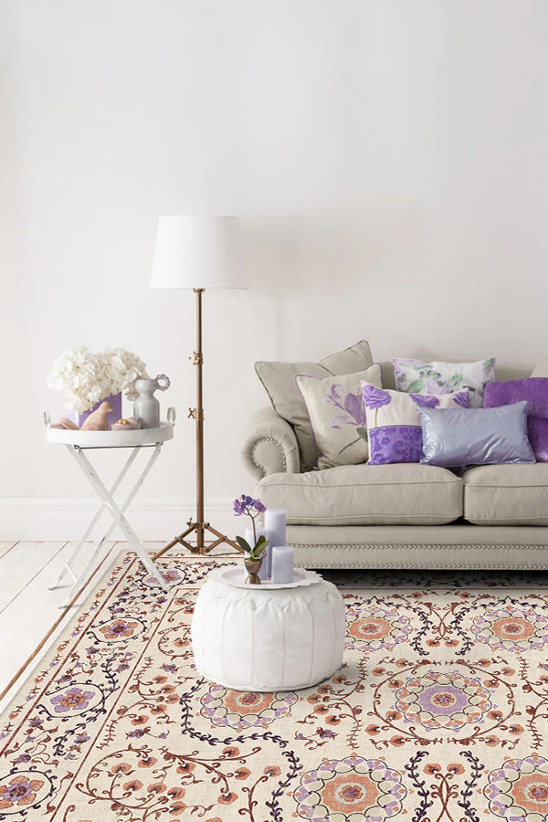 Suzani Purple Rug