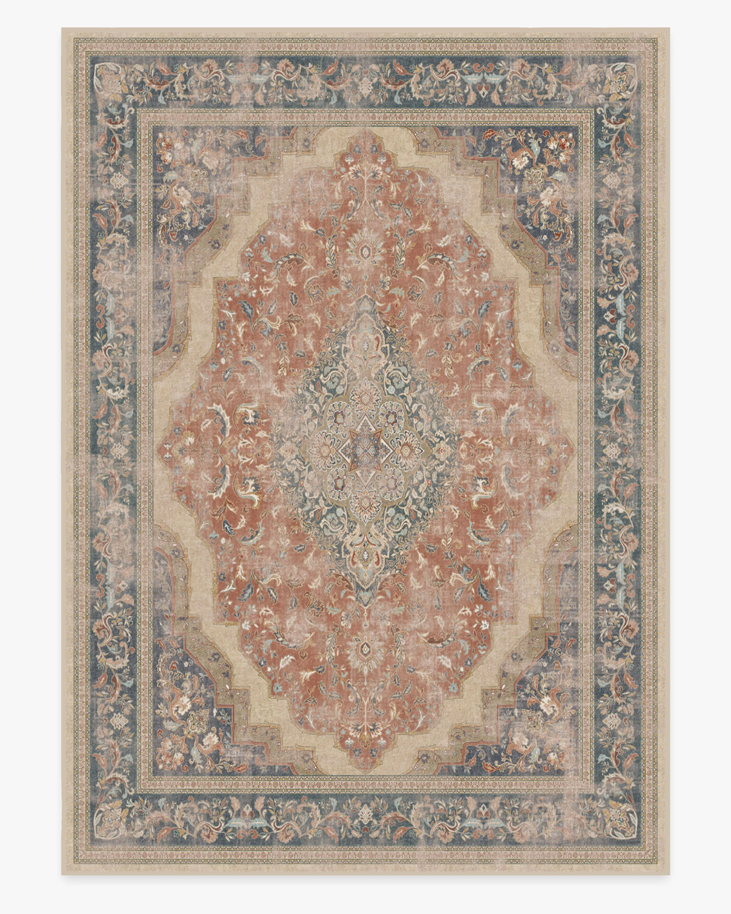 Adeline Antique Red Rug