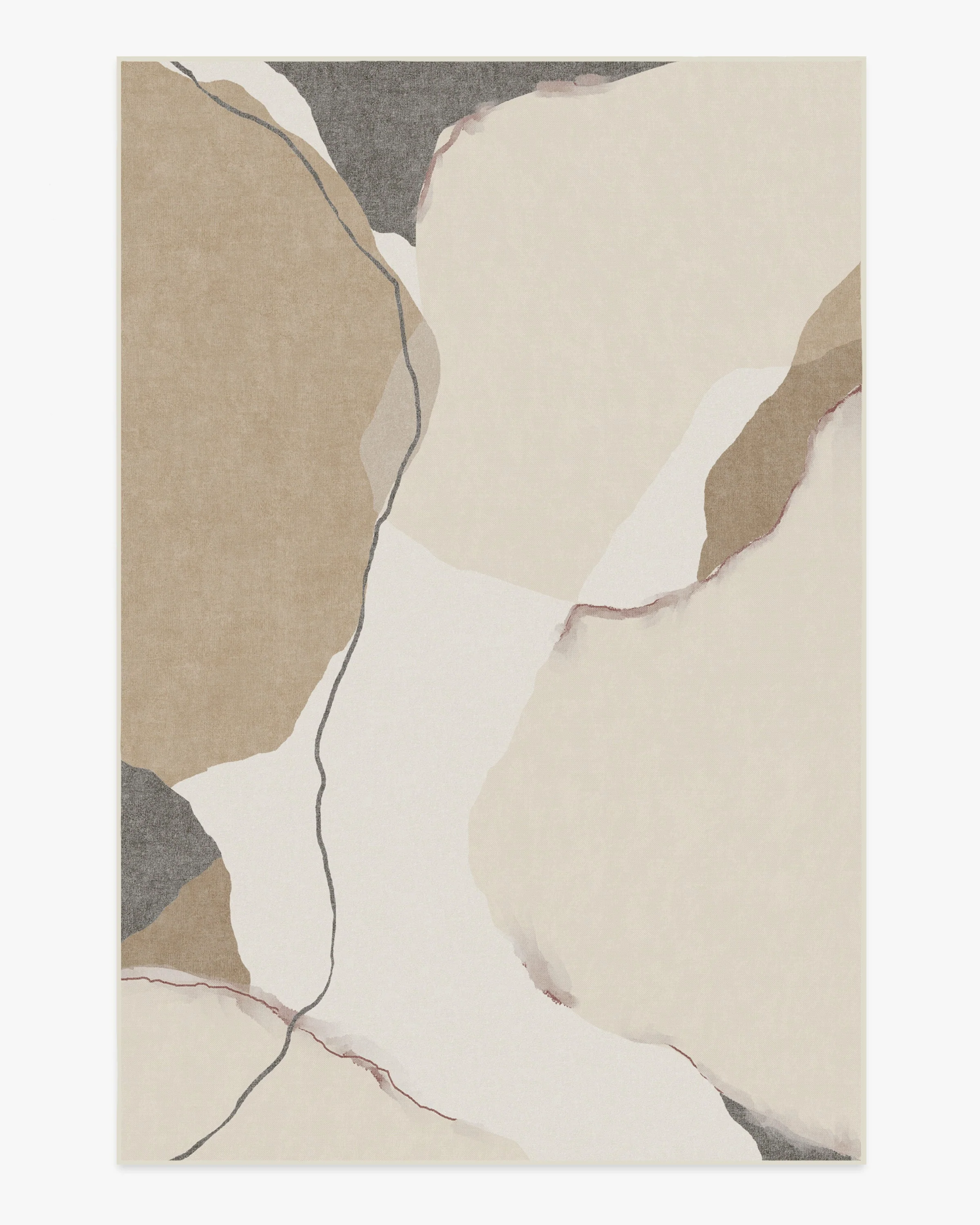 Loire Ivory Quartz Rug by Nina Takesh