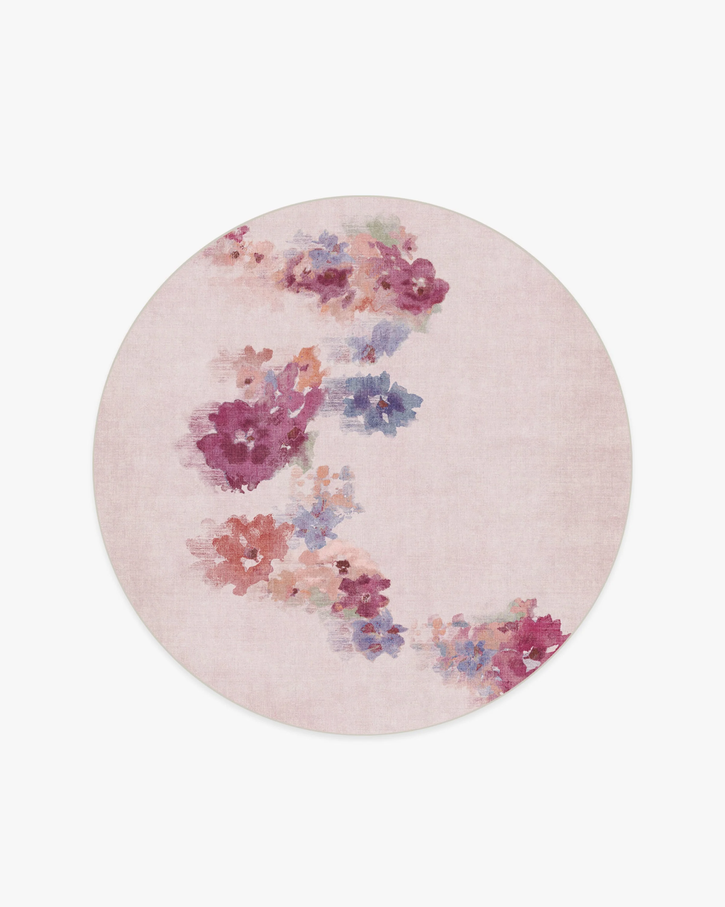 Clara Soft Rose Rug