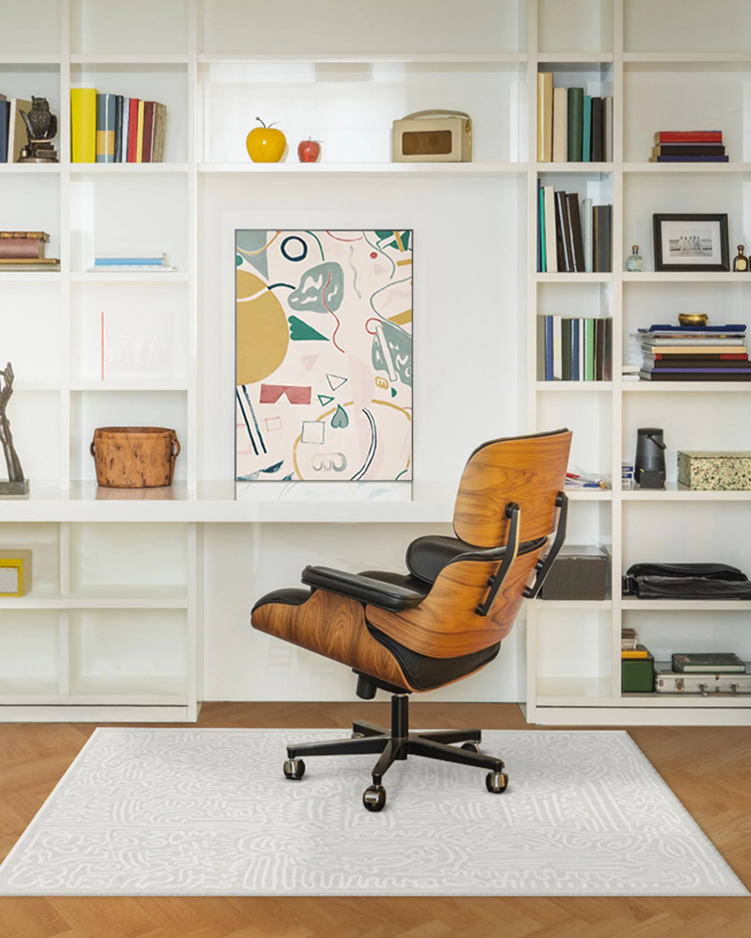 Freestyle Pearl Rug by Keith Haring