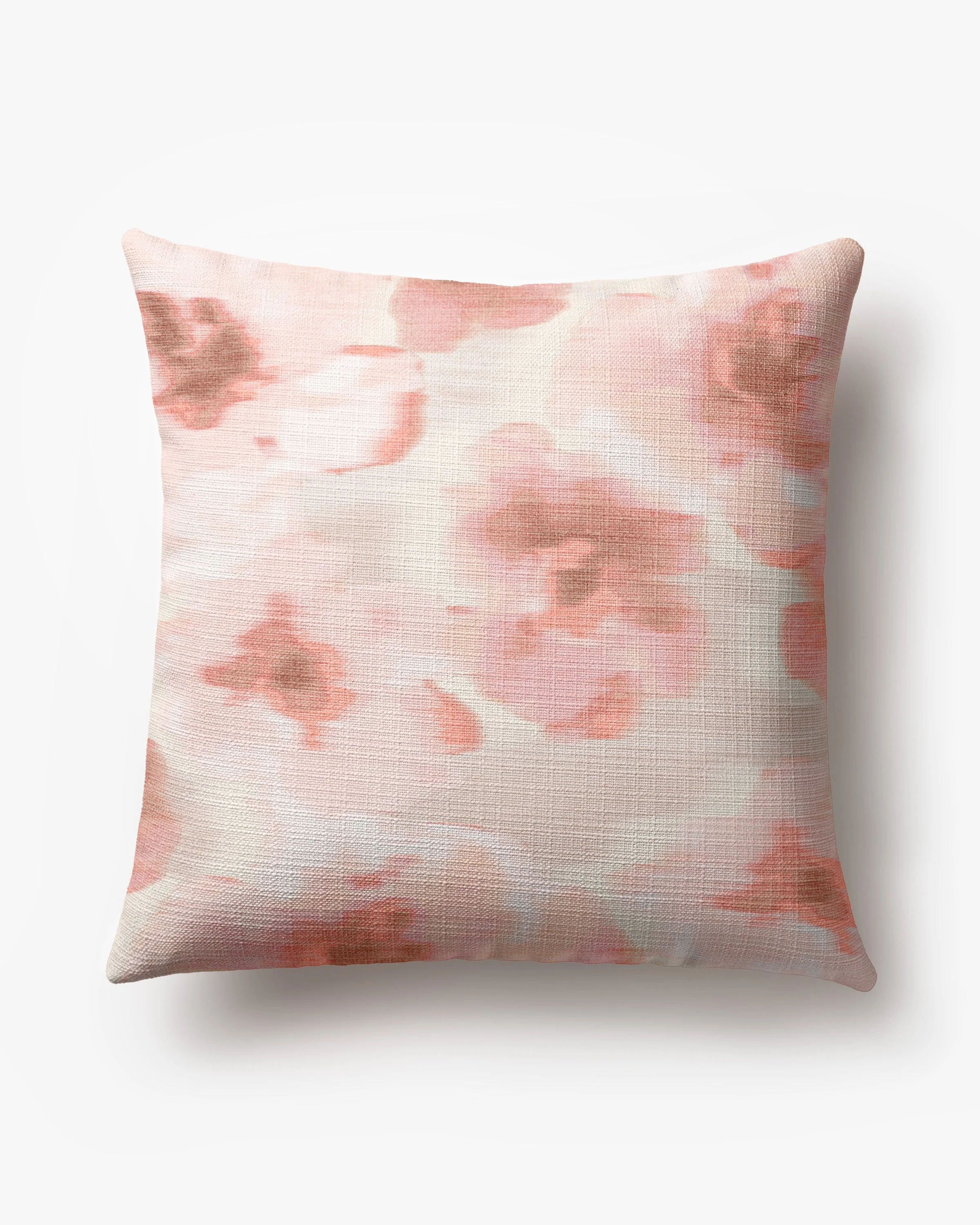 Emma Blush Woven Throw Pillow