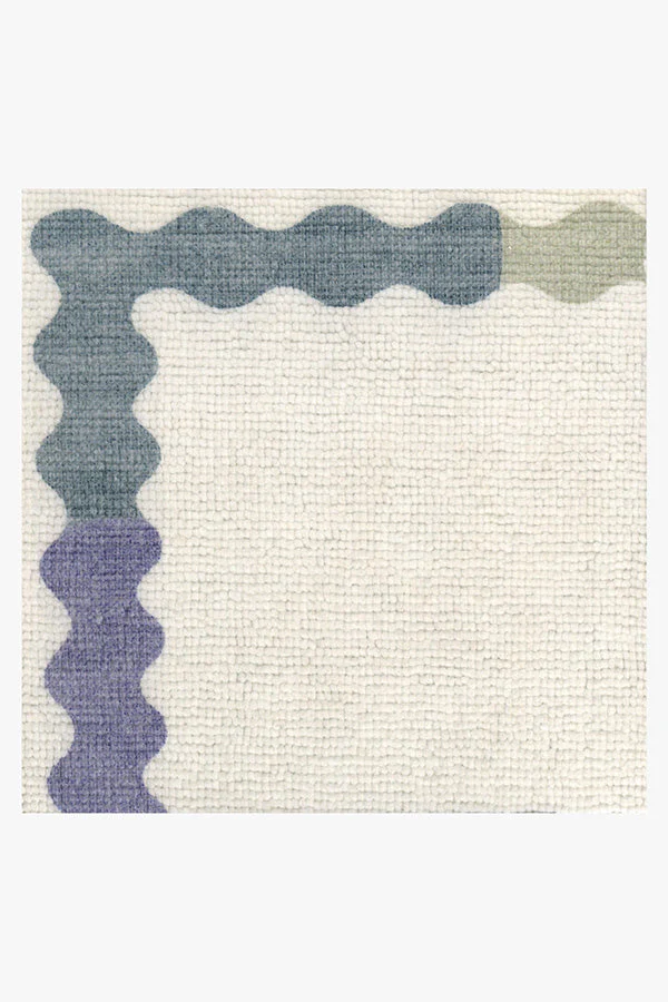 Wavy Rainbow Bath Mat by The Home Edit