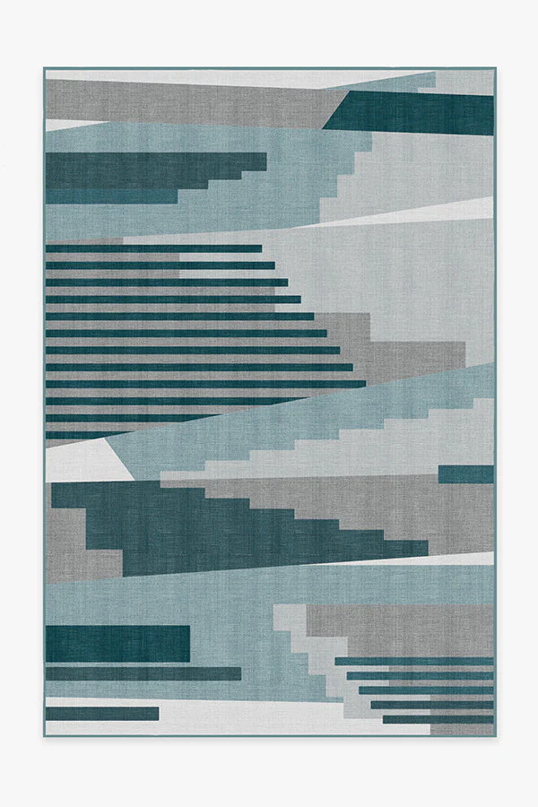 Tropea Teal Outdoor Rug