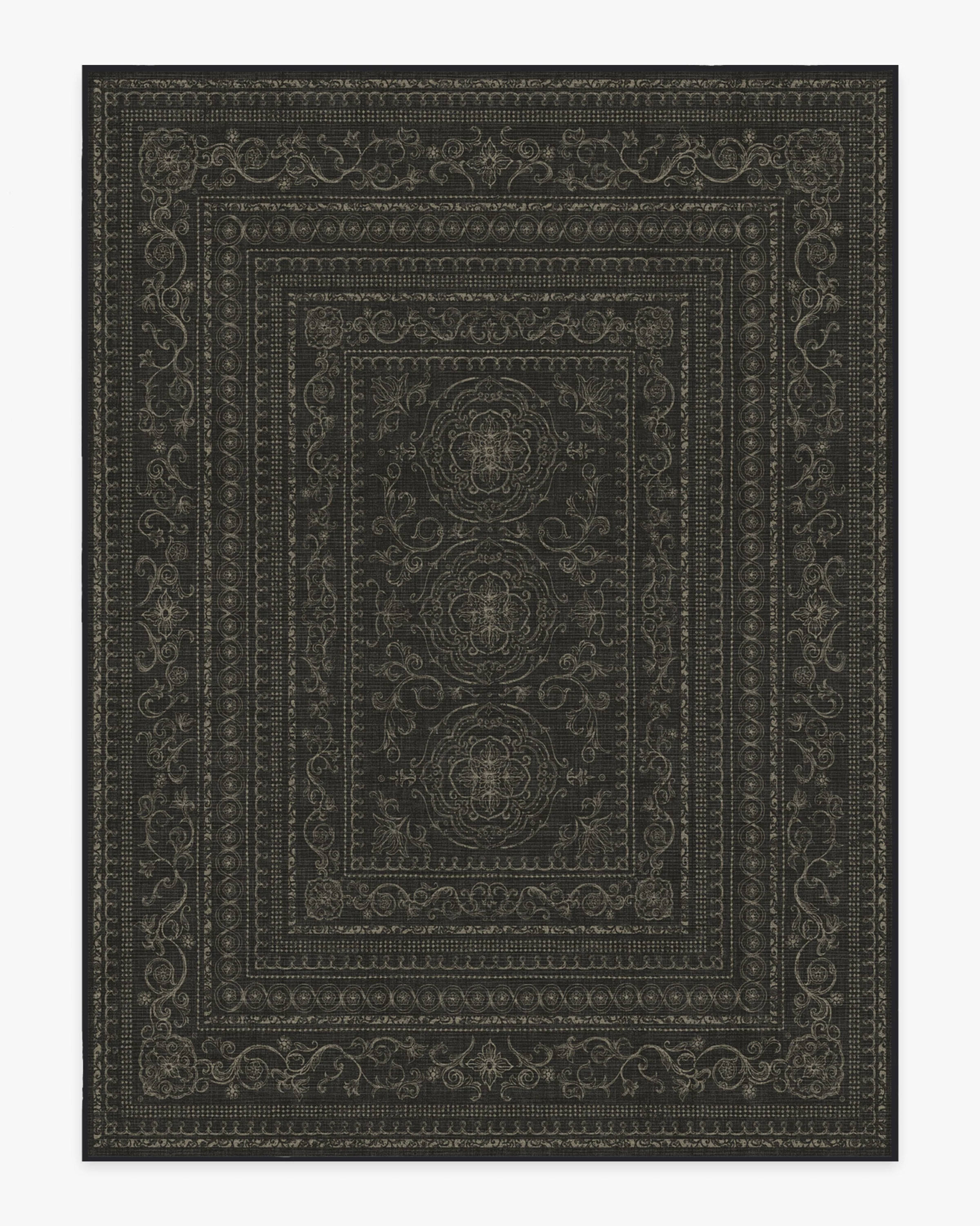 Gisele Soft Black Rug