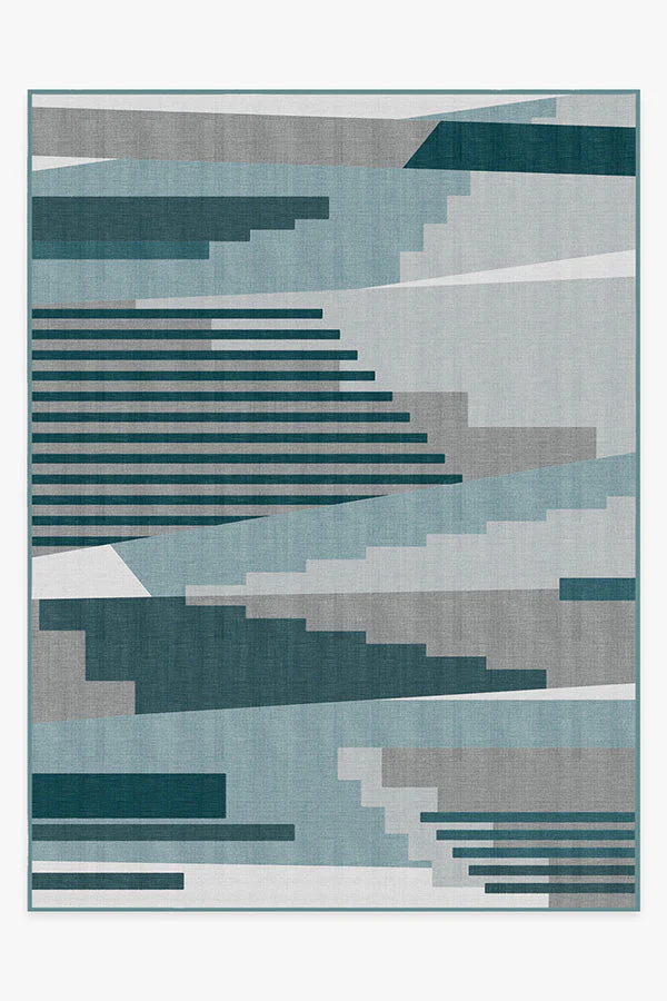 Tropea Teal Outdoor Rug