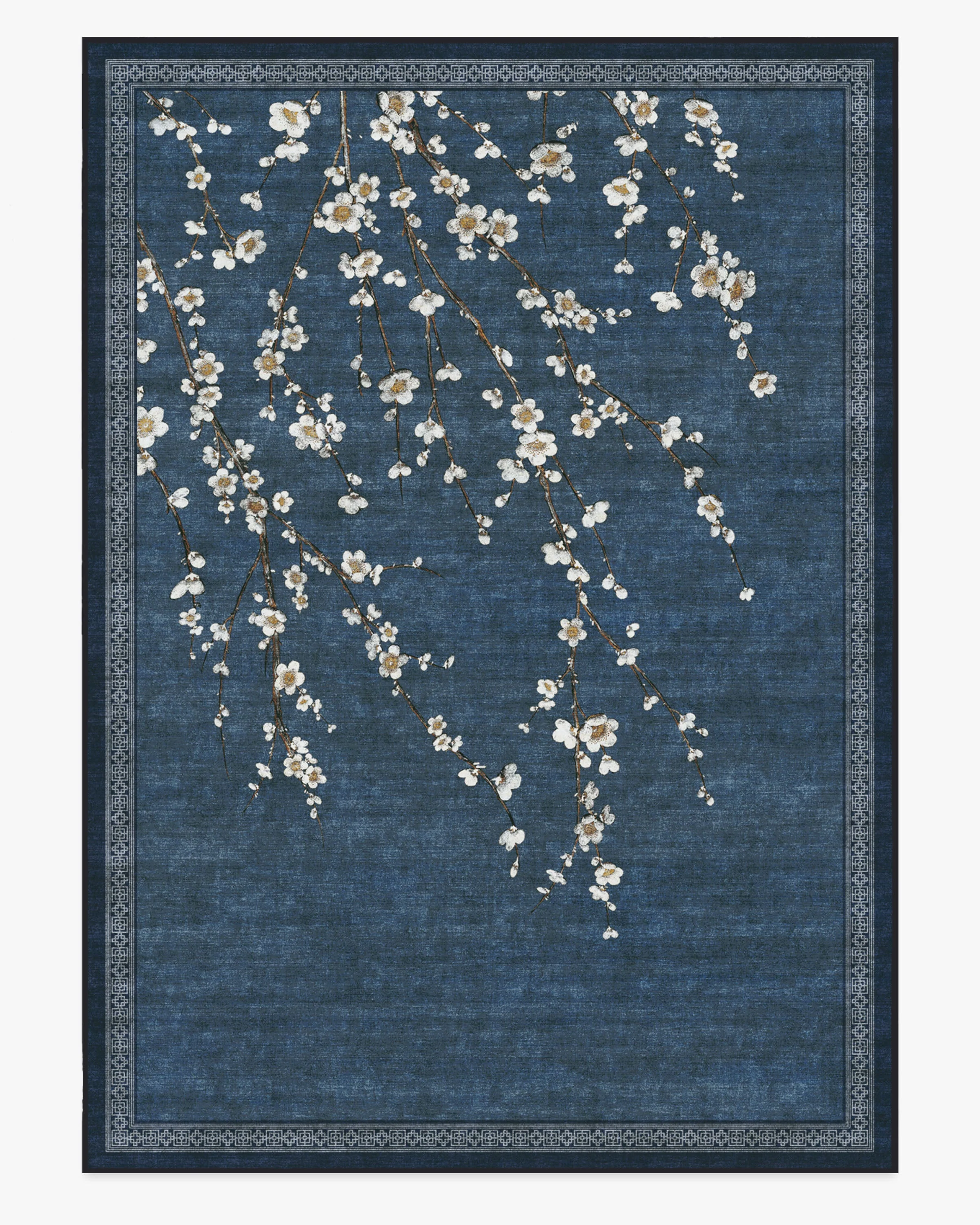 Sakura Indigo Rug by Gracie