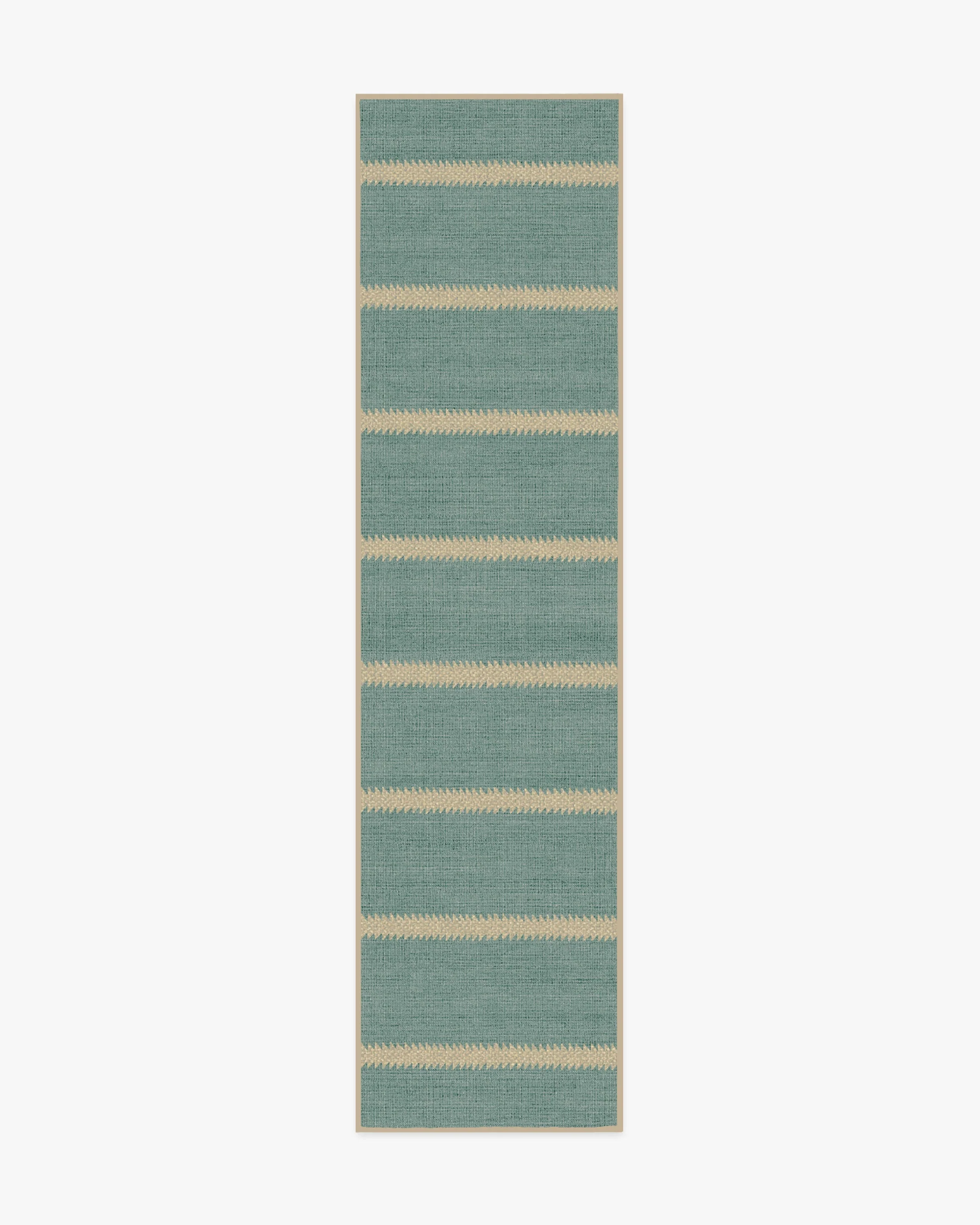Malibu Blue Re-Jute Rug by Gray Malin