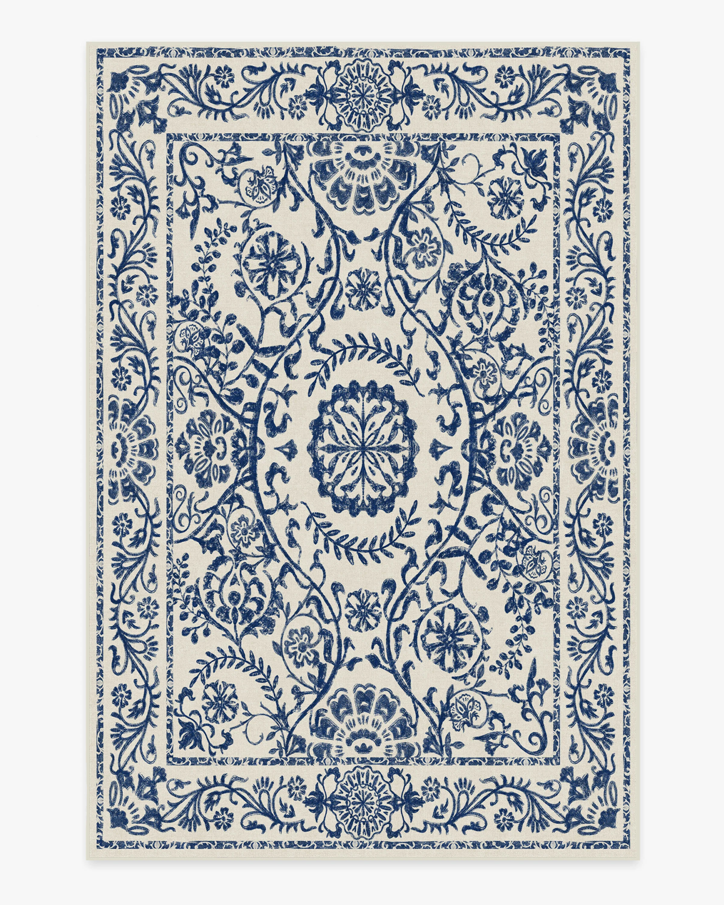 Delphina Delft Blue Flatwoven Rug