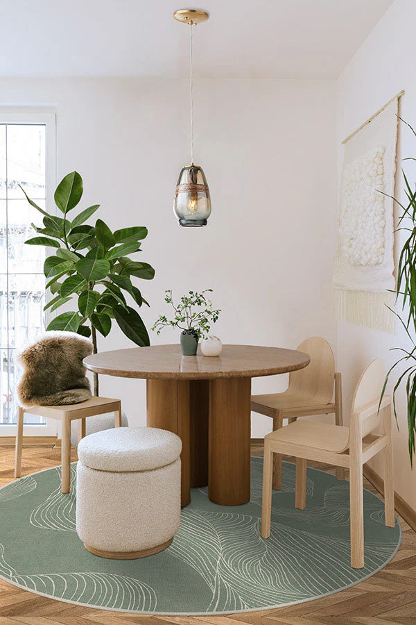 Sana Sage Green Flatwoven Rug