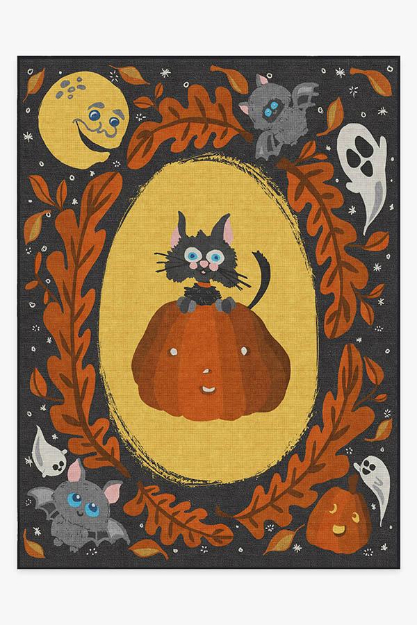 Scaredy Cat Flatwoven Rug