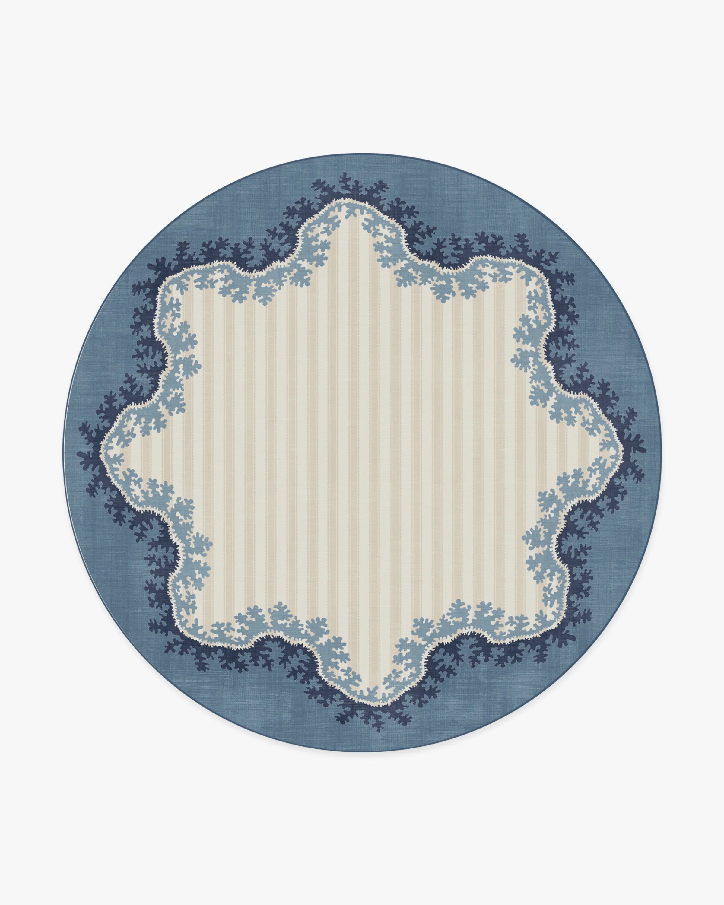 Oxbow Indigo Rug by Sanderson