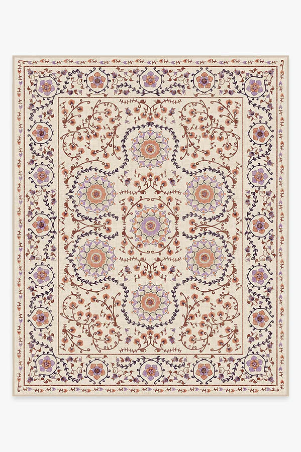 Suzani Purple Rug
