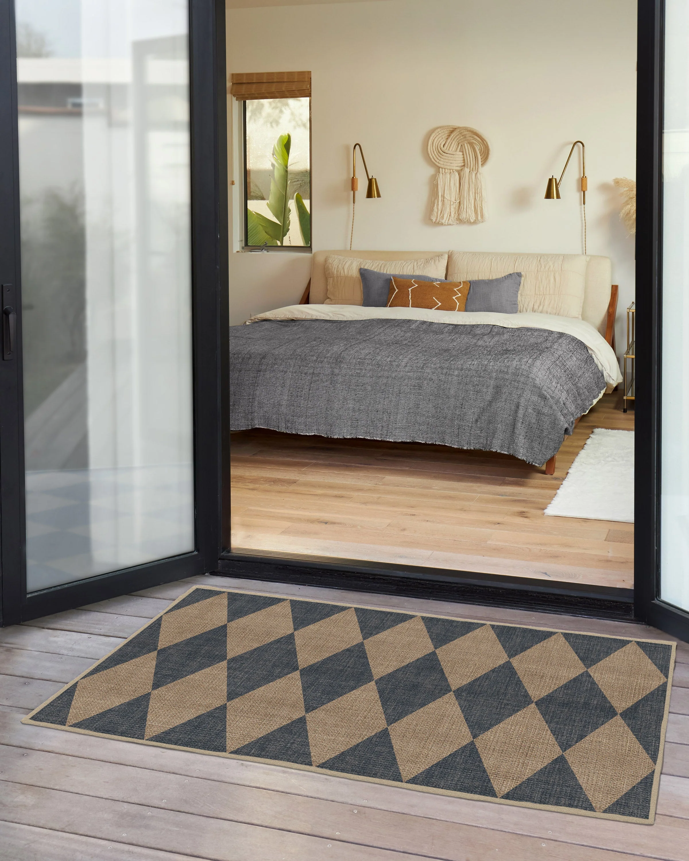 Palazzo Soft Navy Re-Jute Rug