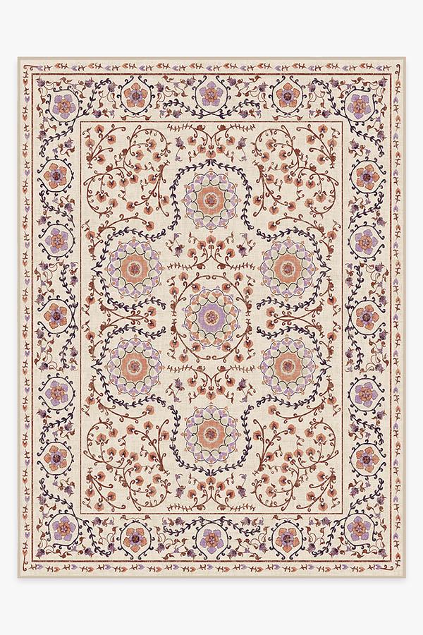 Suzani Purple Flatwoven Rug