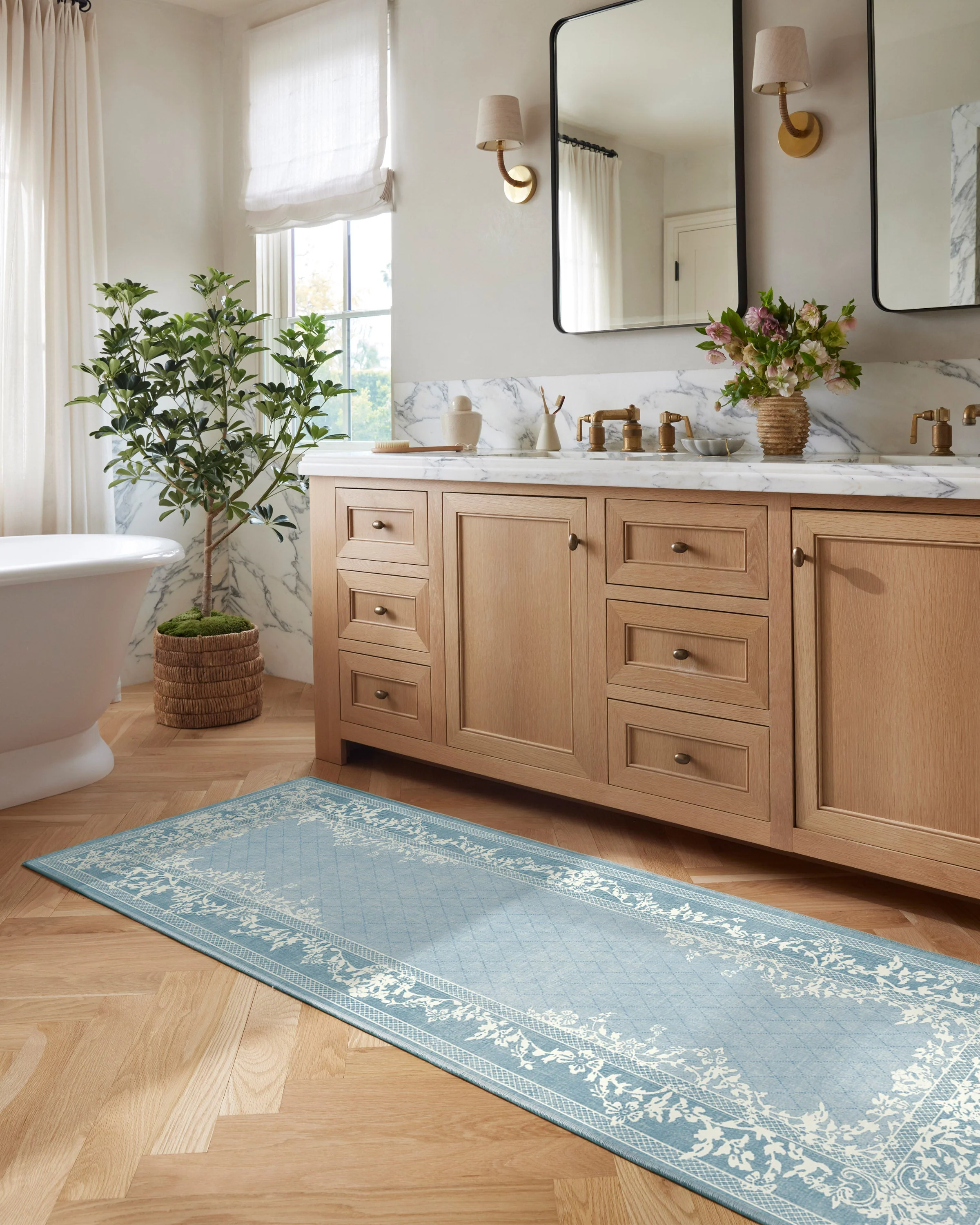 Juliet Slate Blue Rug